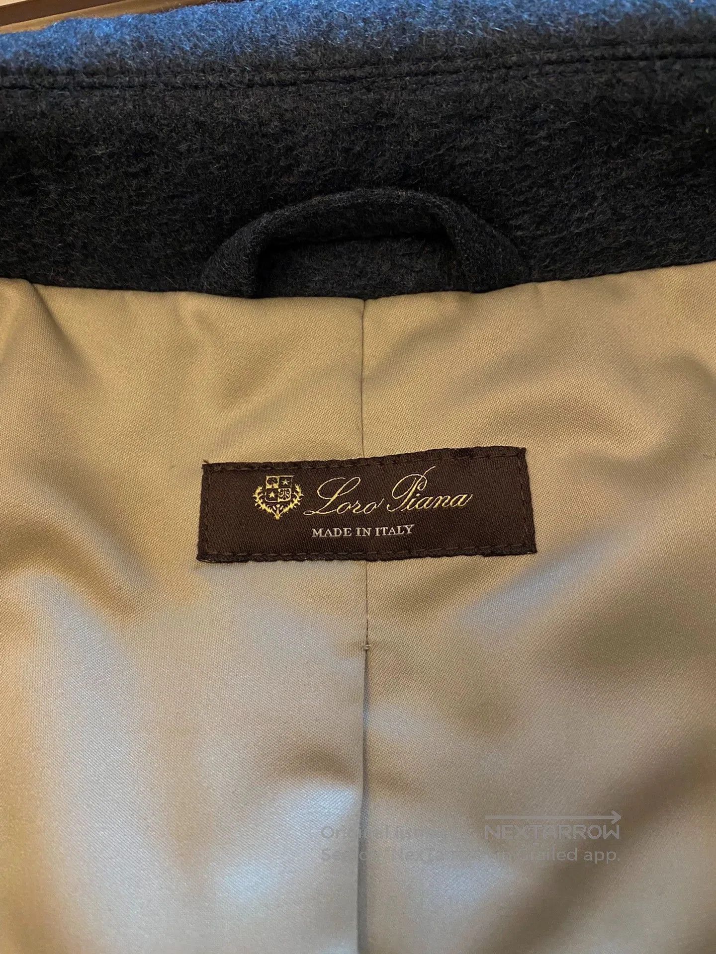 Loro Piana Black Wool Blend Heavy Coat Size L. Size US L / EU 52-54 / 3 - 7 Thumbnail