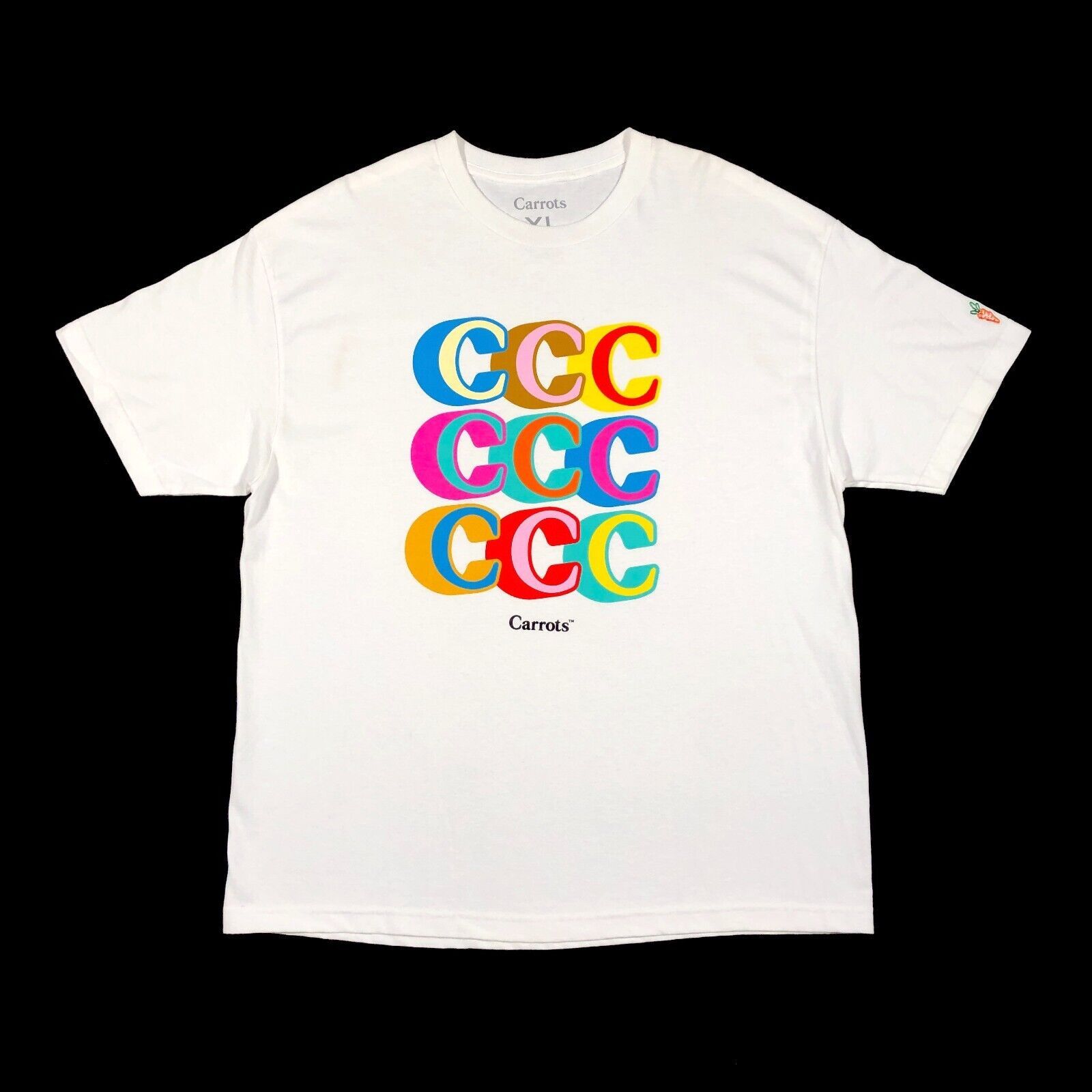 Carrots by Anwar Carrots Carrots Polka Pop Art Tee T Shirt size XL Streetwear B4 Size US XL / EU 56 / 4 - 1 Thumbnail