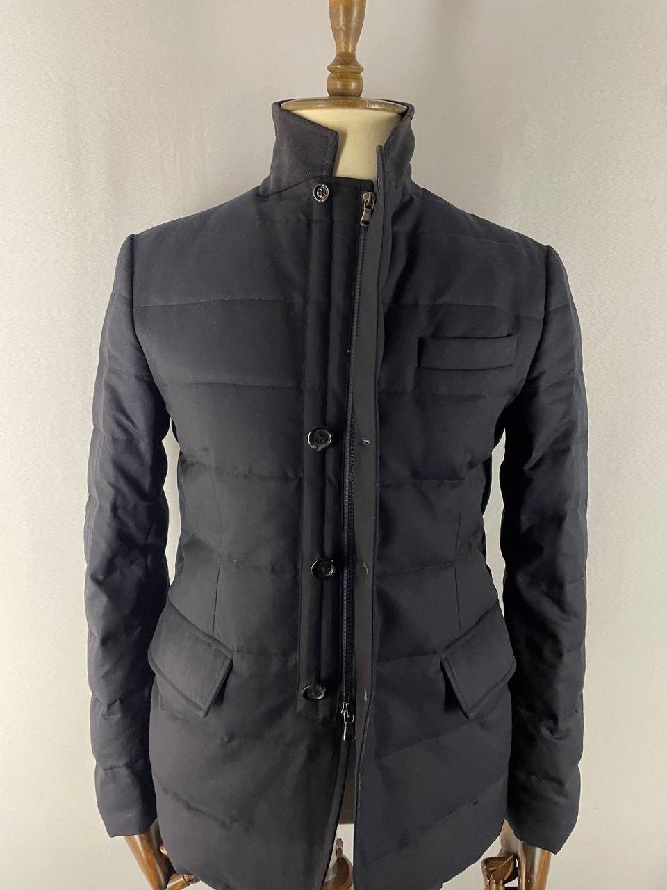 Moncler Moncler Jacket Navy Coat Trench 2 size Size US M / EU 48-50 / 2 - 5 Thumbnail