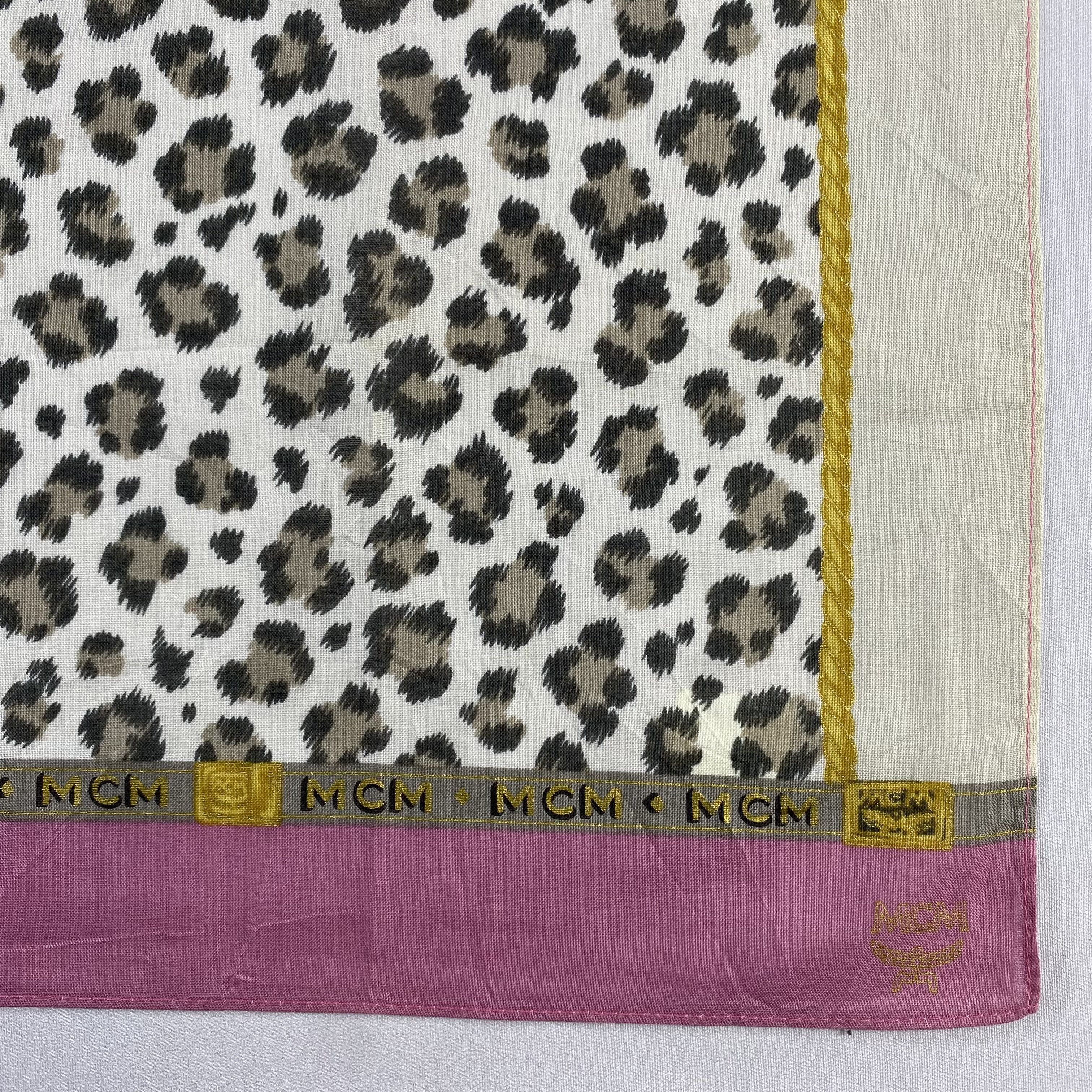 MCM × Vintage MCM Neckerchief / Bandana / Handkerchief-P896 Size ONE SIZE - 3 Thumbnail