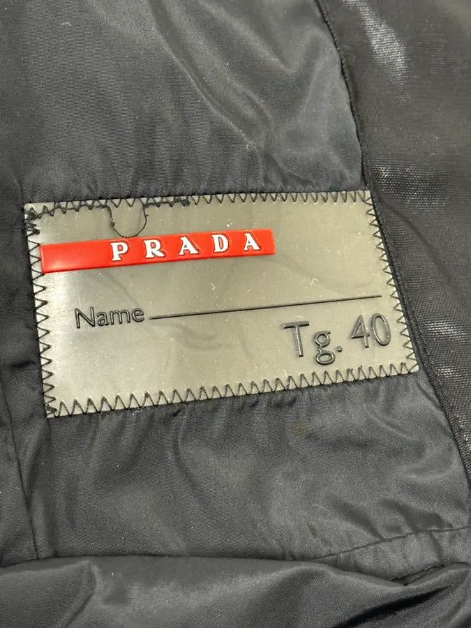 Prada AW2007 Prada Black Shiny Hooded Puffer Jacket Size S / US 4 / IT 40 - 10 Thumbnail