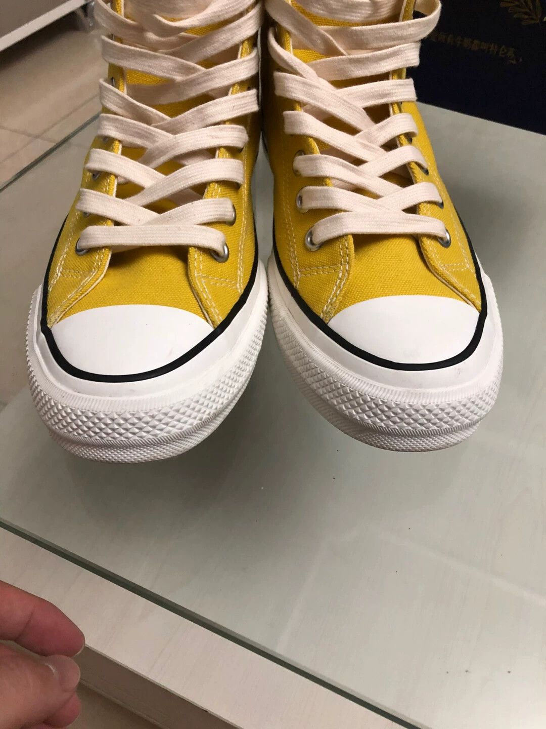 Converse Converse Addict Chuck Taylor Japan Yellow Hi-Top 19AW 9.5 9.8/10 Size US 9.5 / EU 42-43 - 3 Thumbnail