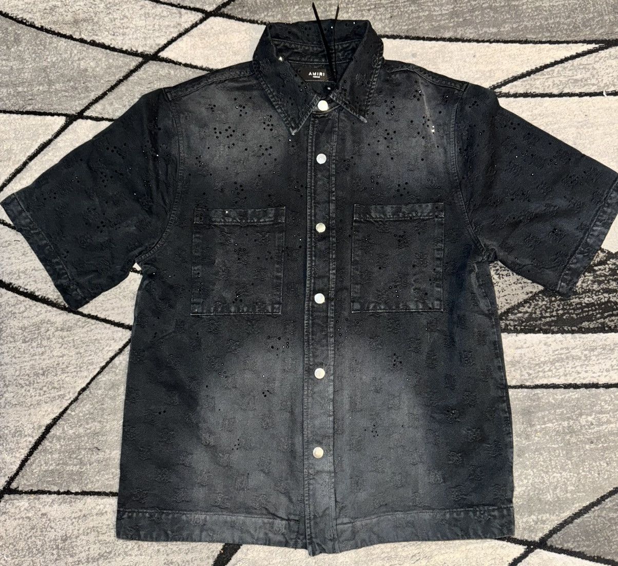 Amiri Crystal Burst Denim Size US M / EU 48-50 / 2 - 1 Thumbnail