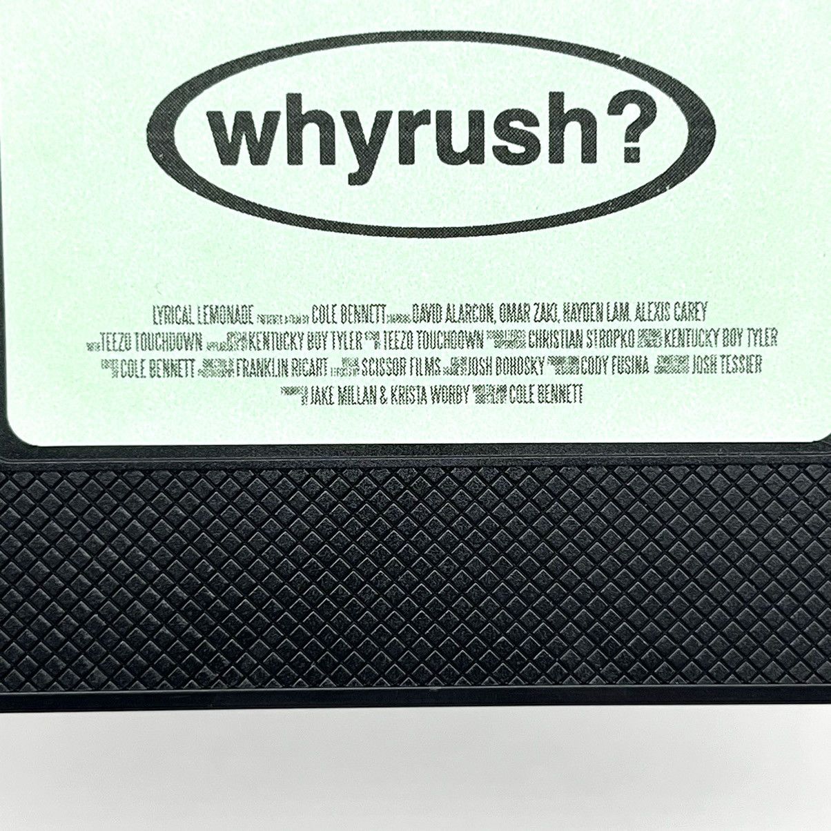Lyrical Lemonade UNRELEASED BY COLE BENNETT WHYRUSH? VHS TAPE Size ONE SIZE - 6 Thumbnail