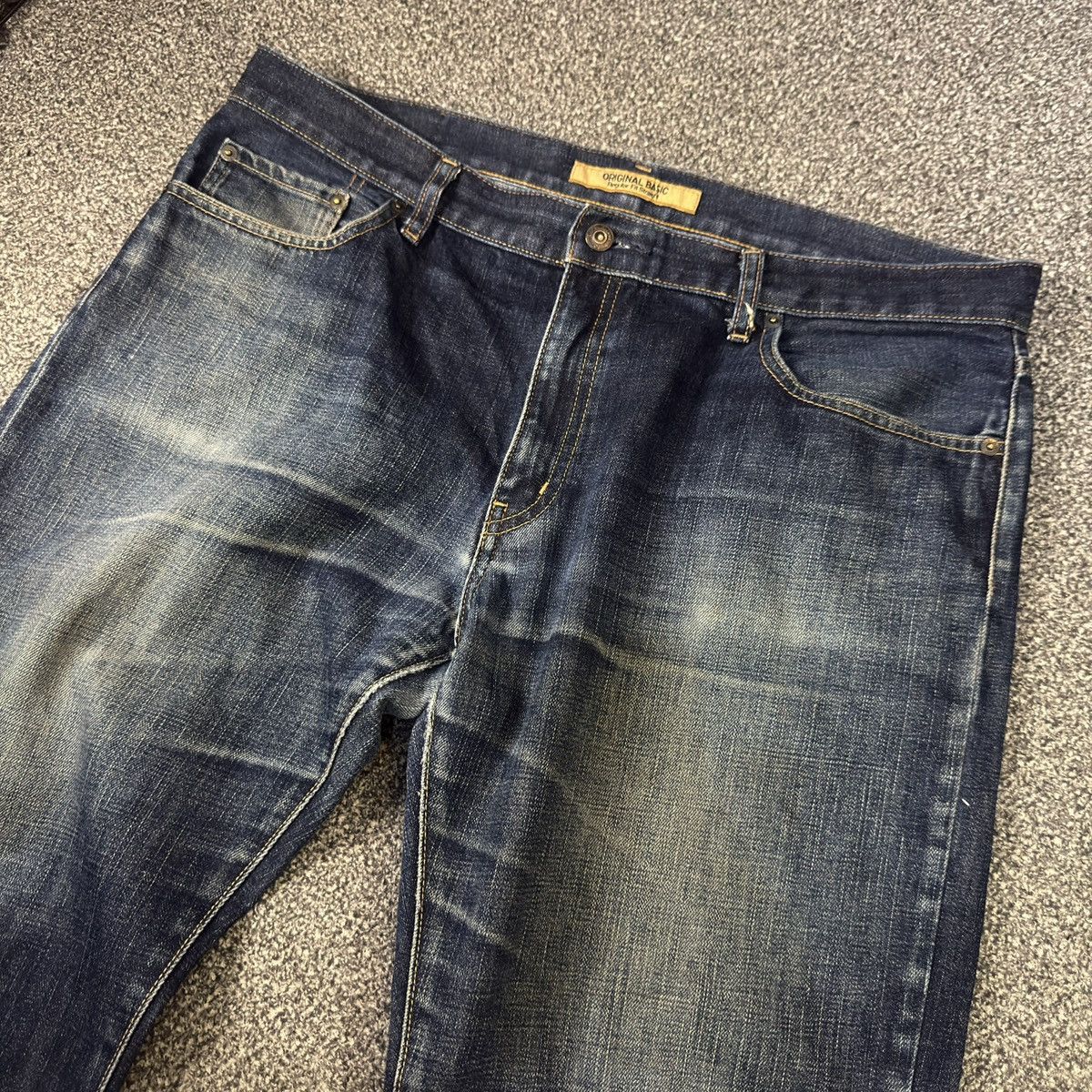 Undercover × Uniqlo Vintage 90s Archive S002 Uniqlo Regular Fit Straight Jeans Size US 38 / EU 54 - 3 Thumbnail