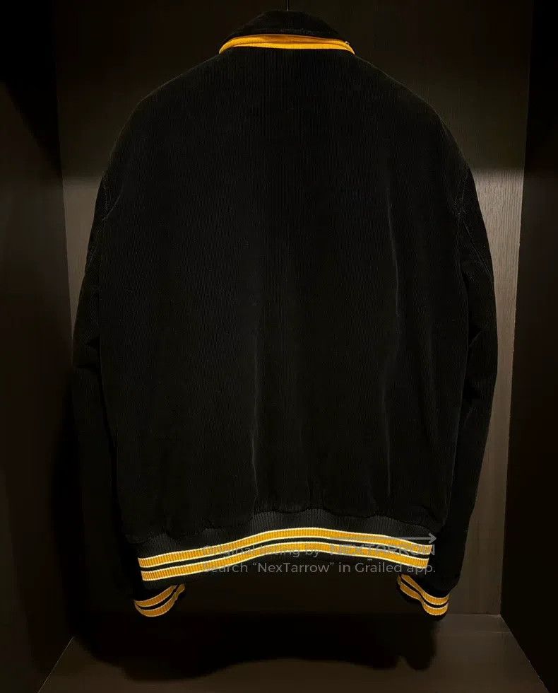 Saint Laurent Paris Saint Laurent Paris Black and Yellow Corduroy Baseball Jac Size US L / EU 52-54 / 3 - 3 Thumbnail