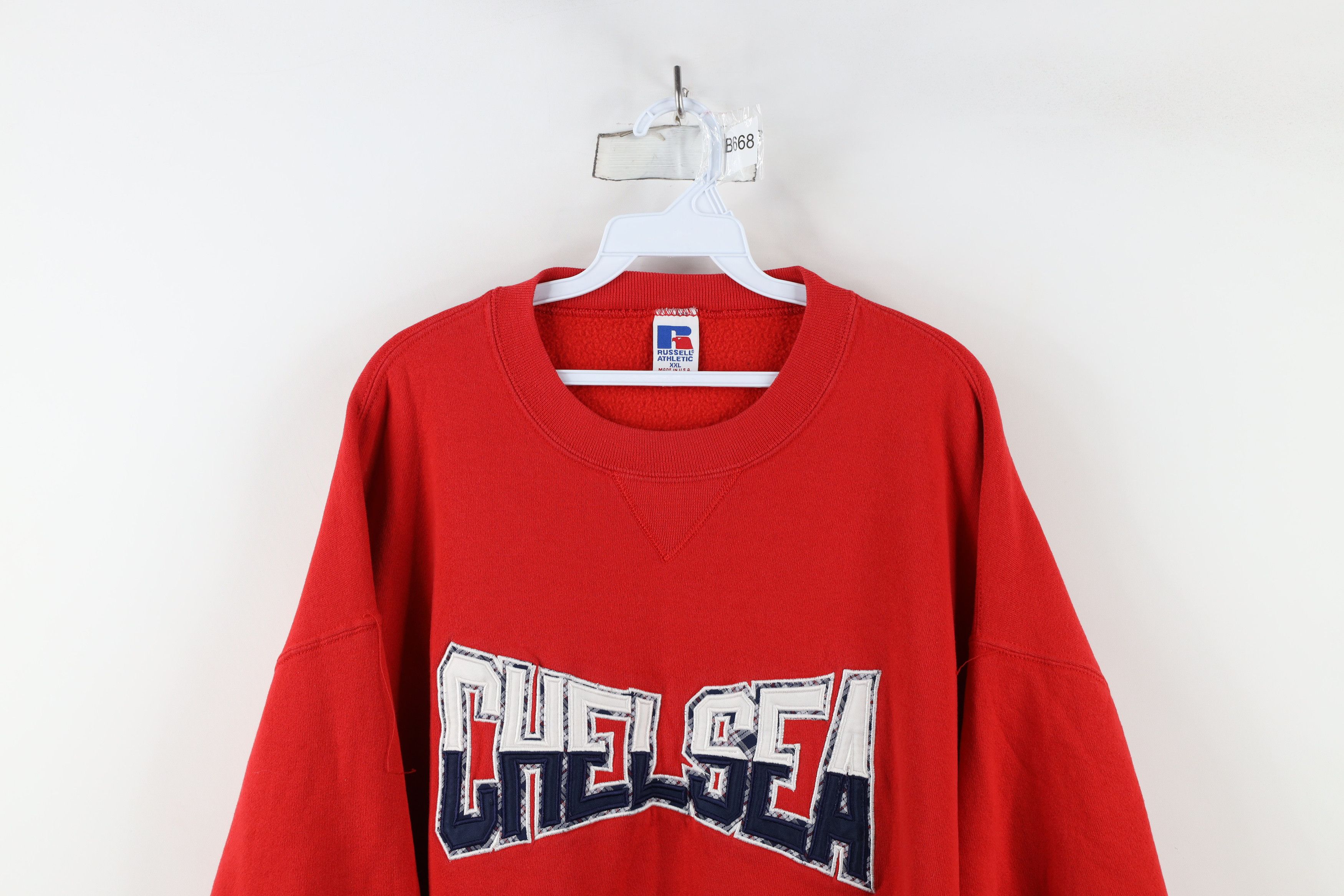 Russell Athletic × Vintage Vintage 90s Russell Athletic Chelsea Crewneck Sweatshirt USA Size XXL / US 16-18 / IT 52-54 - 2 Thumbnail