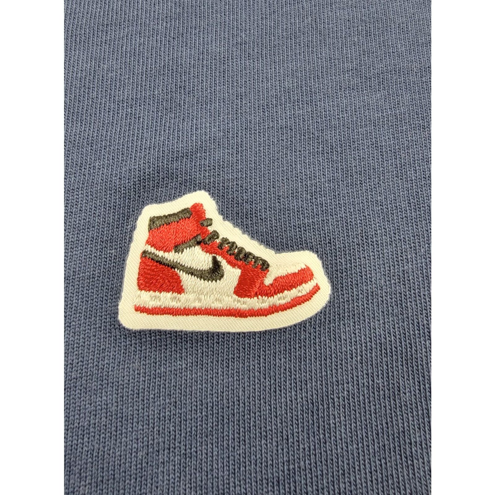 Jordan Brand Nike Air Jordan Shirt Mens Large Blue Embroidered Logo Short Sleeve Tee Size US L / EU 52-54 / 3 - 2 Thumbnail