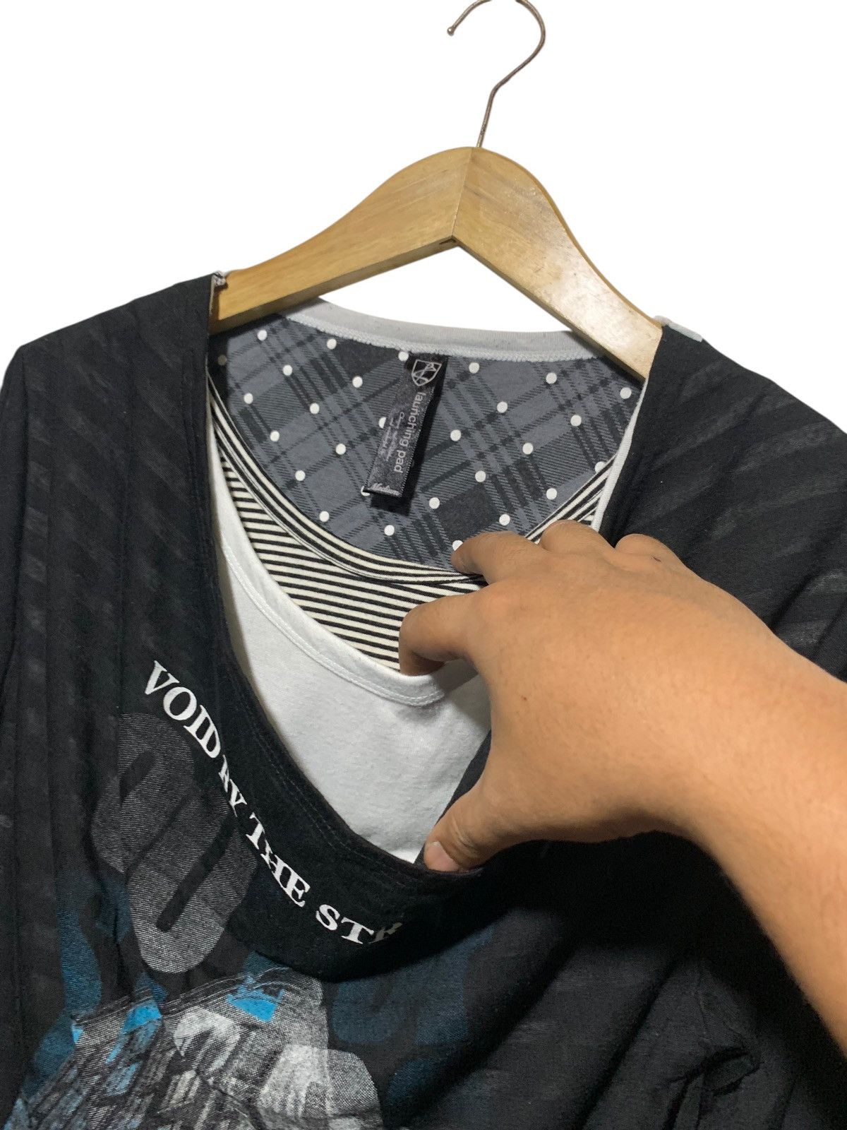 If Six Was Nine Launching Pad gothic triple layered void by the stranger LS Size US M / EU 48-50 / 2 - 5 Thumbnail