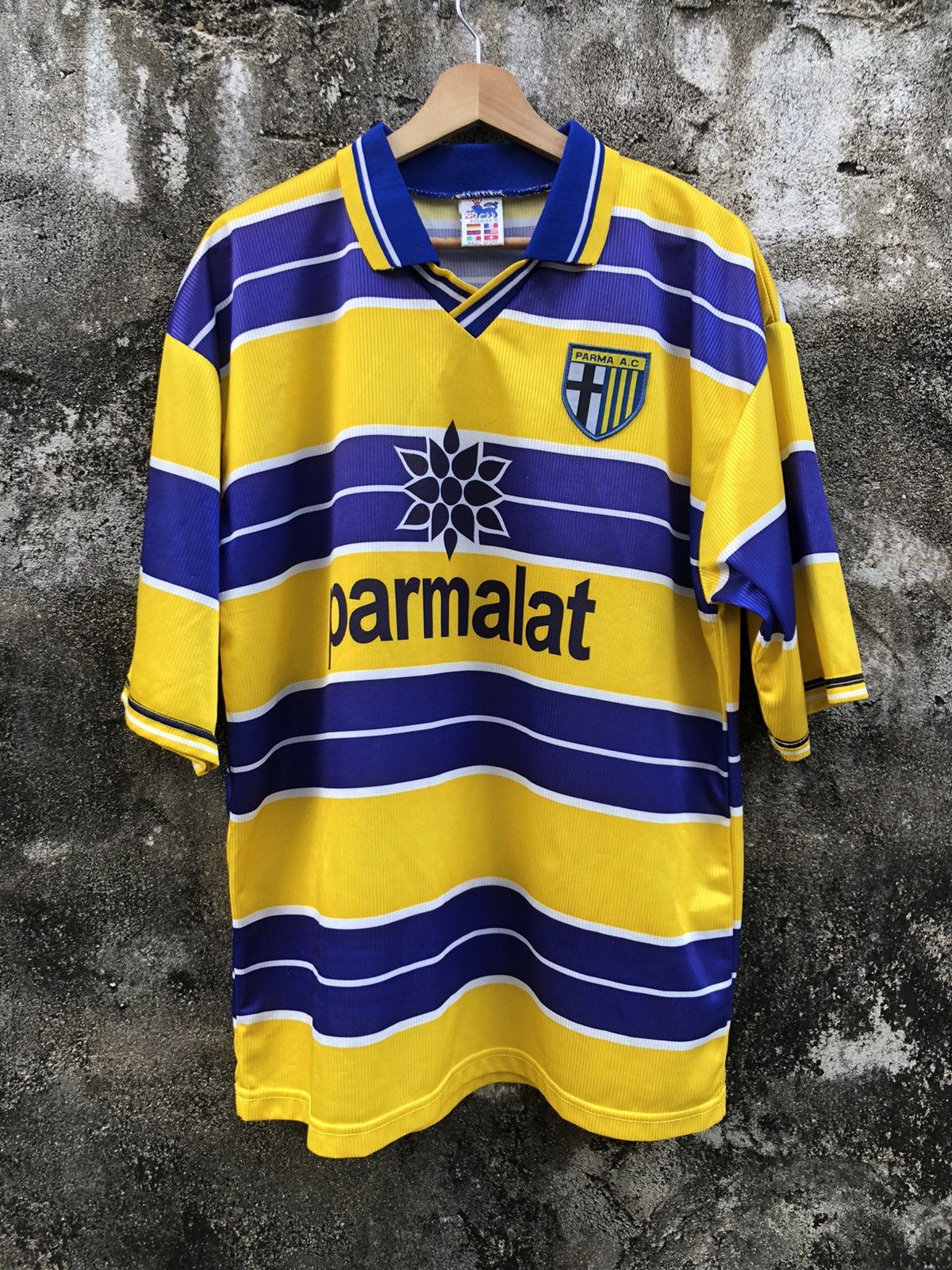 Vintage Rare‼️ Vintage 98/99 AC Parma Parmalat Bootleg Jersey Size US L / EU 52-54 / 3 - 1 Thumbnail