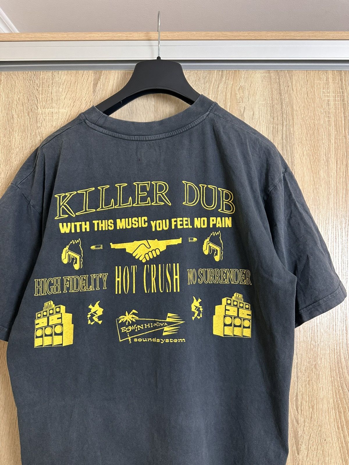 Edwin 🔥 Edwin Killer Dub Music T Shirt Vintage Japan Art Y2K Size US L / EU 52-54 / 3 - 7 Thumbnail