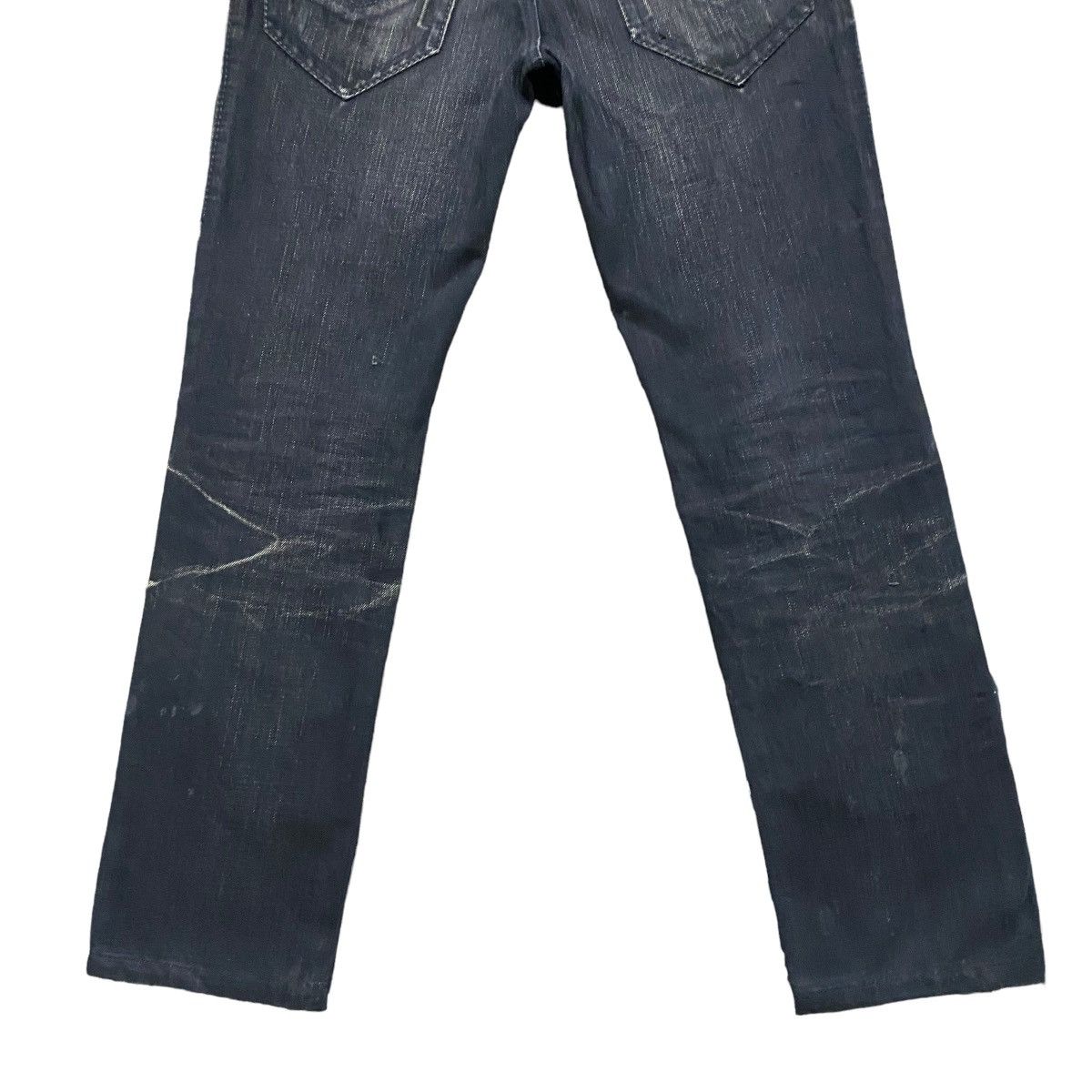 Tornado Mart Tornado Mart Black Denim Thrashed Jeans Size US 30 / EU 46 - 12 Thumbnail