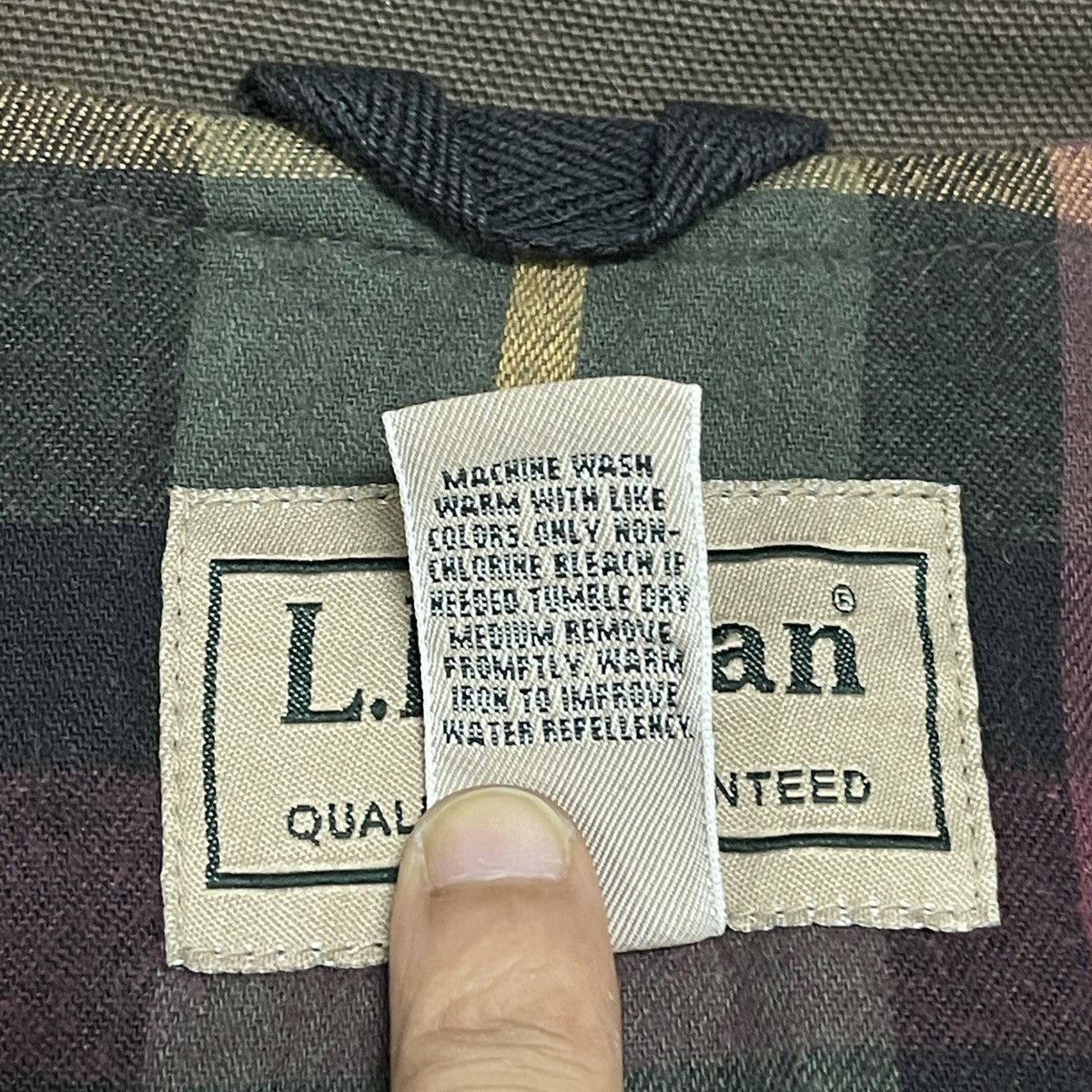 L.L. Bean Vintage L.L. Bean Green Duck Worker Chore Hunting Jacket Size US XXL / EU 58 / 5 - 24 Thumbnail