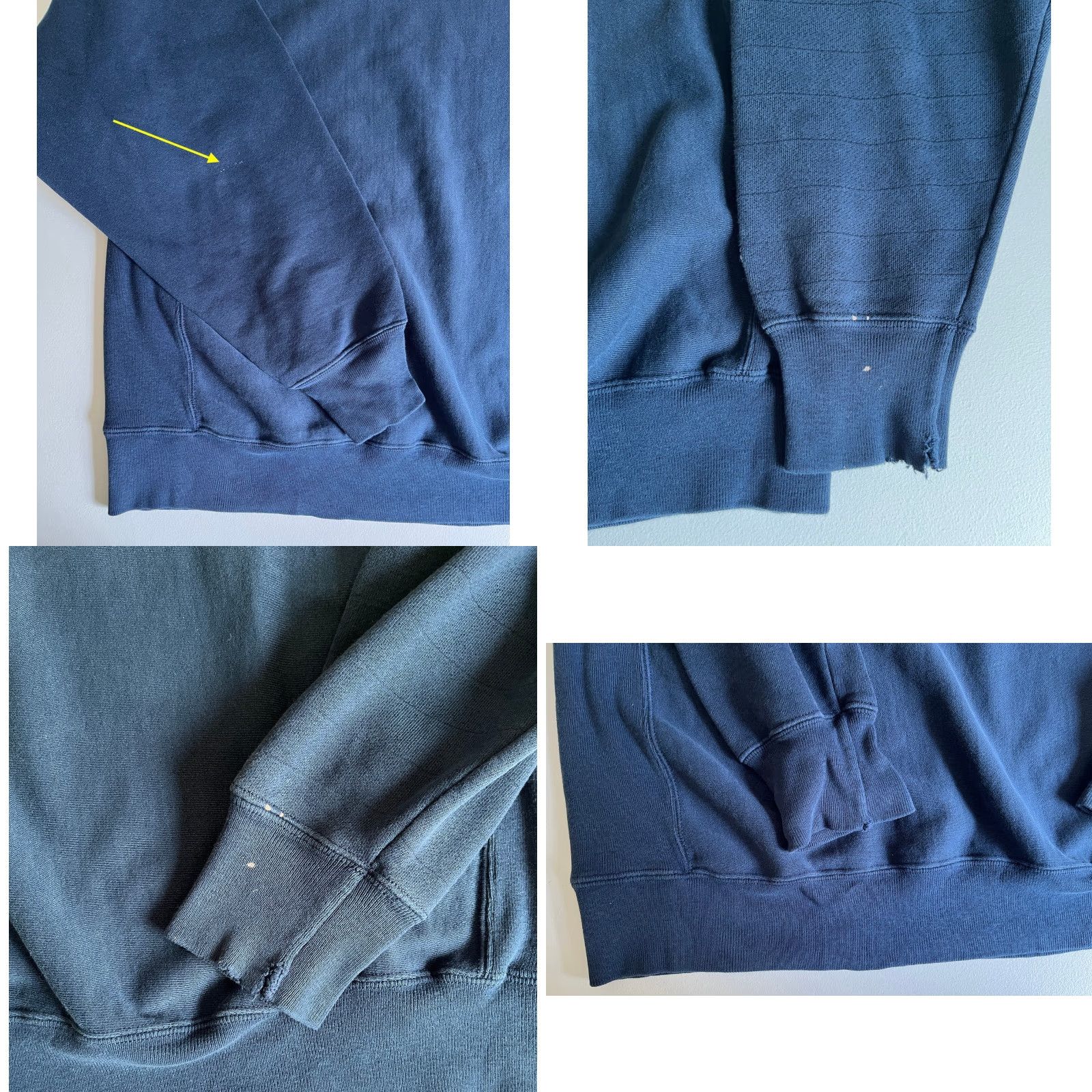 Champion VINTAGE Champion Sweatshirt 90s Heavyweight Reverse Weave Crewneck Navy XL Mens Logo | 90s, Classic, USA Size US XL / EU 56 / 4 - 8 Thumbnail