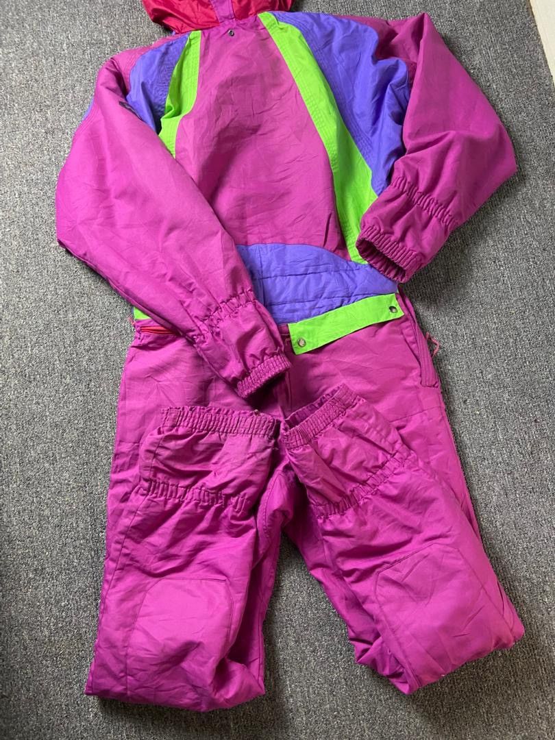 Japanese Brand Vintage Degré 7 Patrick Vallencant Ski Suit (199) Size US 39 - 5 Thumbnail
