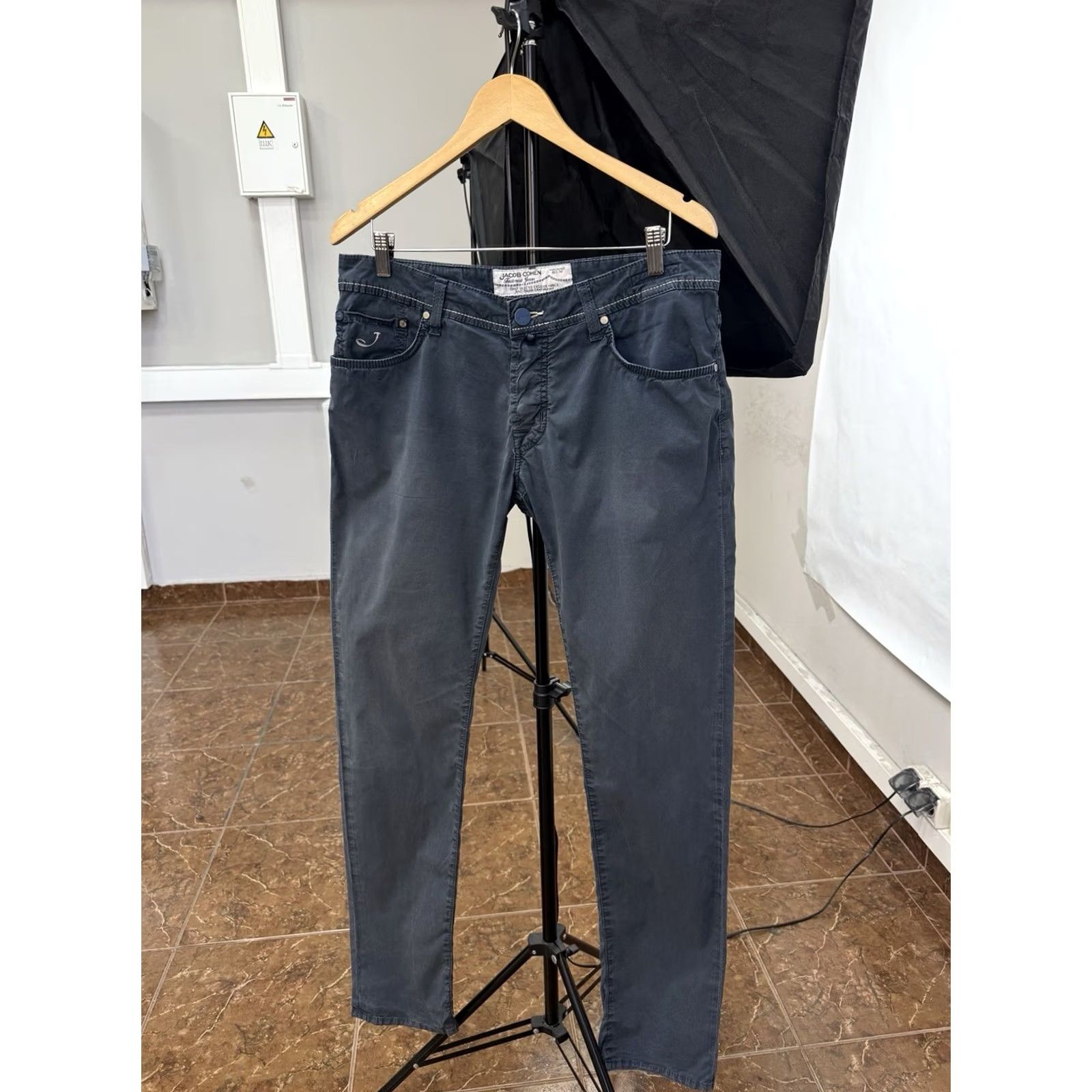 Jacob Cohen Jacob Cohen Luxury Pants Blue 622.C Made in Italy Handmade 36 Mens Pants Regular 34.25in Inseam Size US 36 / EU 52 - 3 Thumbnail