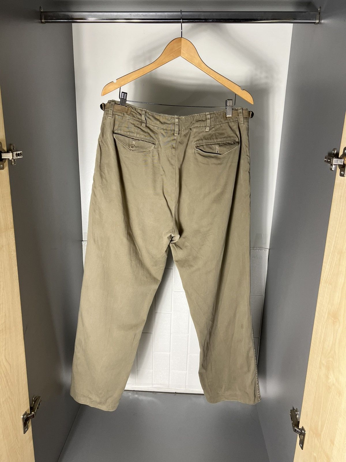 Polo Ralph Lauren VINTAGE POLO RALPH LAUREN MILITARY CHINO PANTS CASUAL 90s Size US 36 / EU 52 - 18 Thumbnail