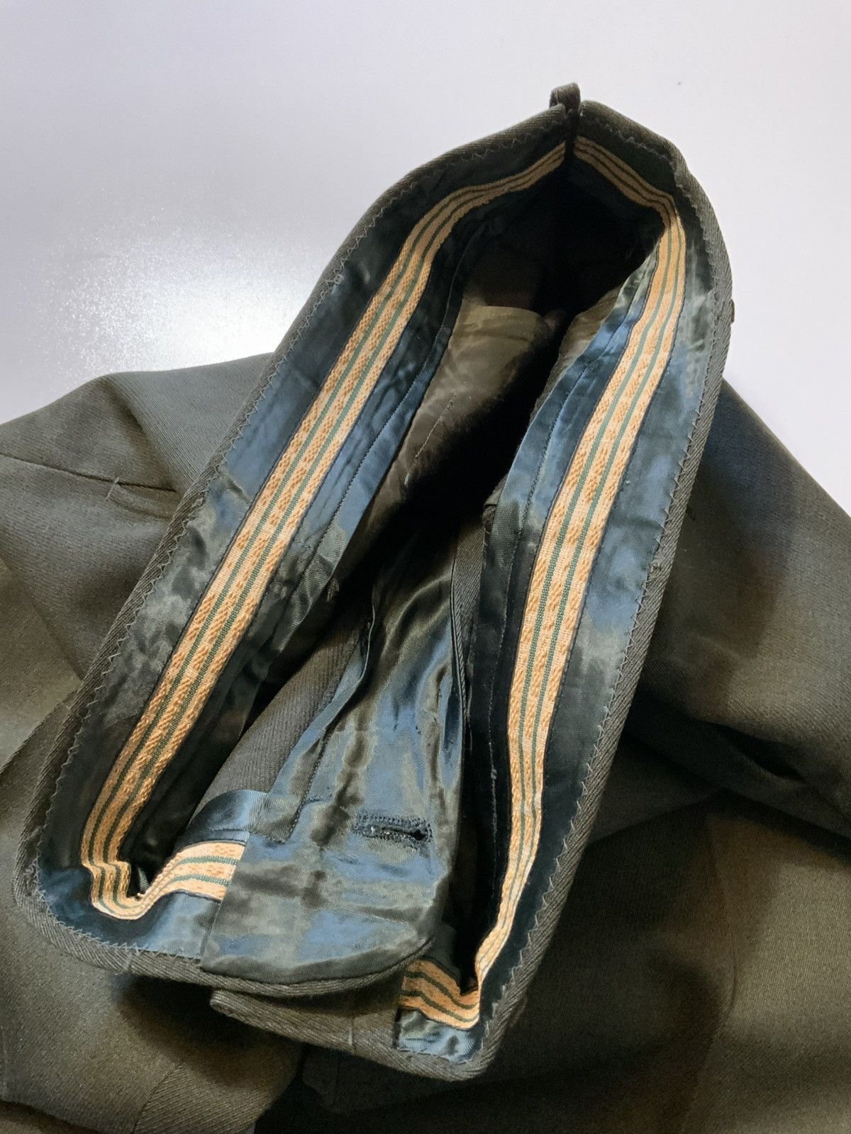 Vintage Vintage 40s 50s WWII Lan-C-Air Davis USN Wool 2PC Set Suit Size 42R - 23 Thumbnail
