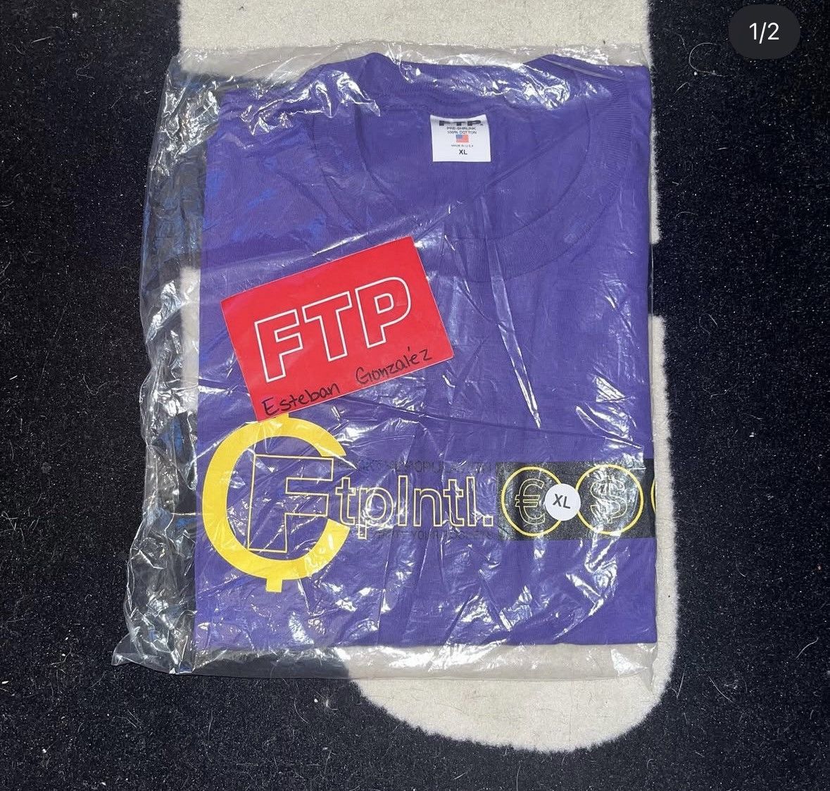 Fuck The Population FTP CURRENCY TEE Size US XL / EU 56 / 4 - 1 Thumbnail