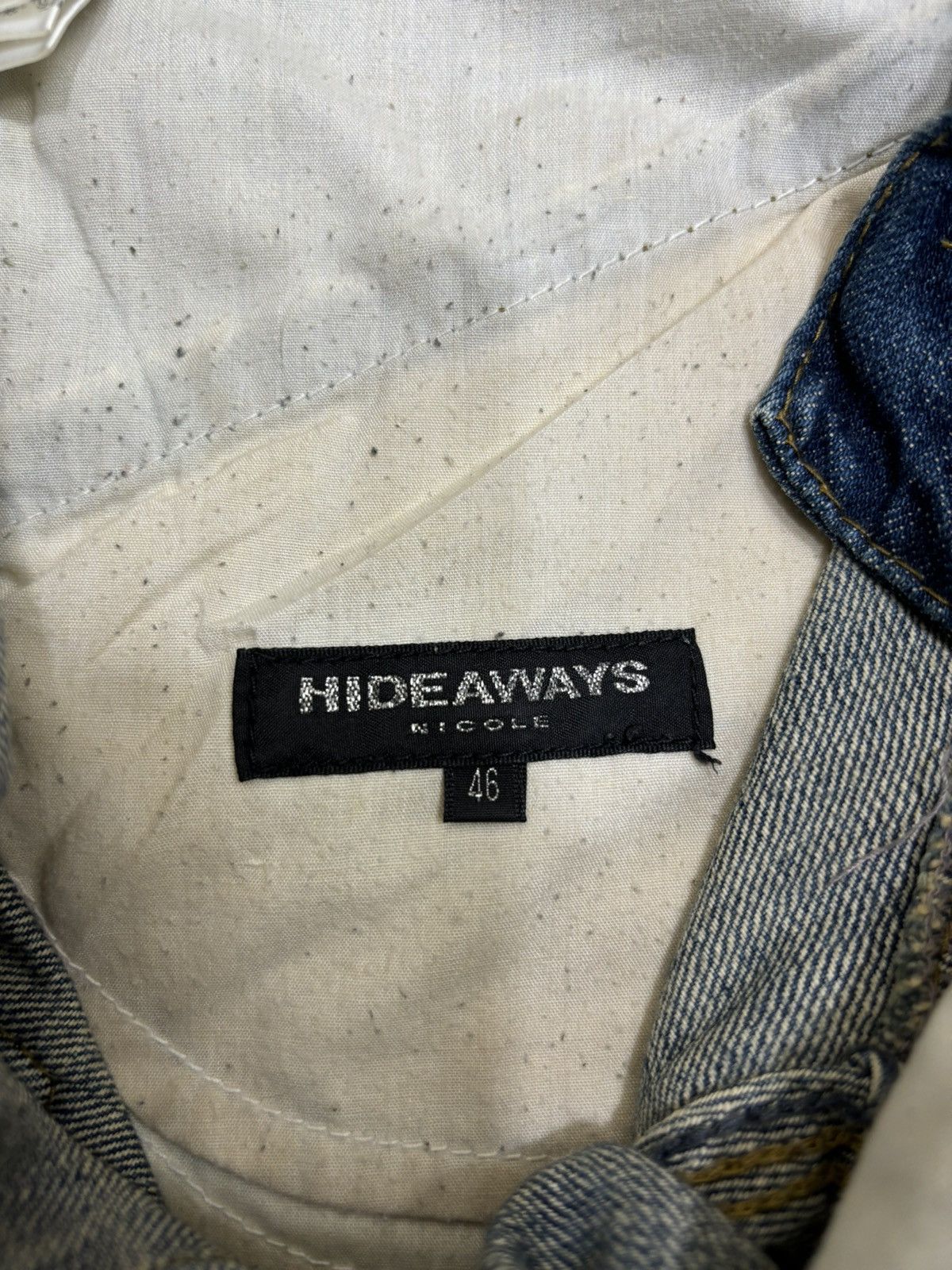 Japanese Brand 💥Japan Style Flare💥Hideaways Curve Distressed Denim F582 Size US 33 - 21 Thumbnail