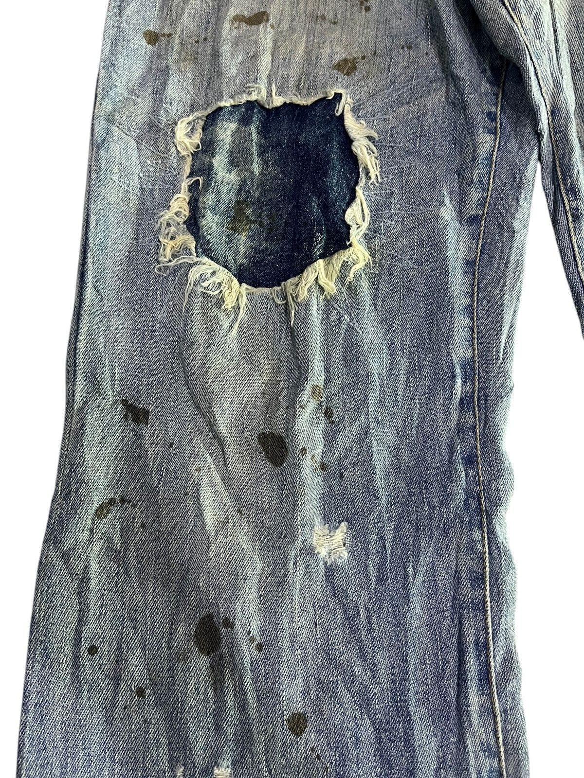 If Six Was Nine × In The Attic × Japanese Brand FINAL DROP💥 IN THE ATTIC PAINT SPLATTER DISTRESSED JEANS Size US 31 - 4 Thumbnail