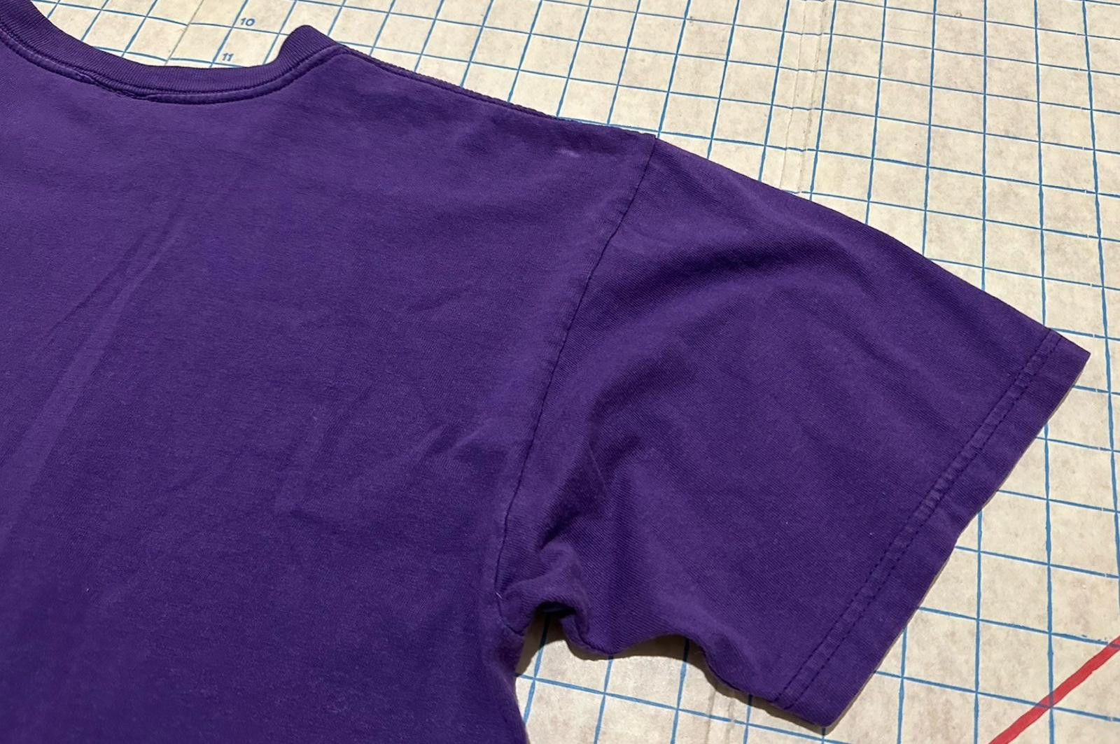 Disney Vintage 90s Disney Tinkerbell Tink Tee Purple Boxy Fit 22x22 Size US L / EU 52-54 / 3 - 7 Thumbnail