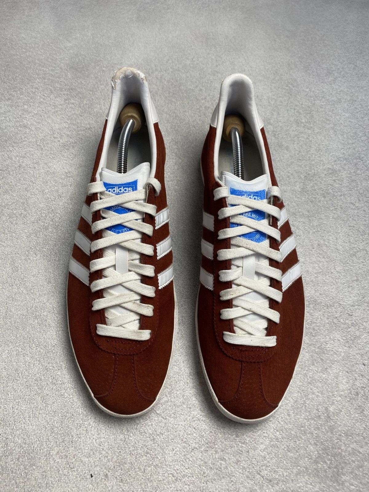adidas gazelle silver green womens Vintage Adidas Gazelle Sneakers US 8.5 – dla dushy