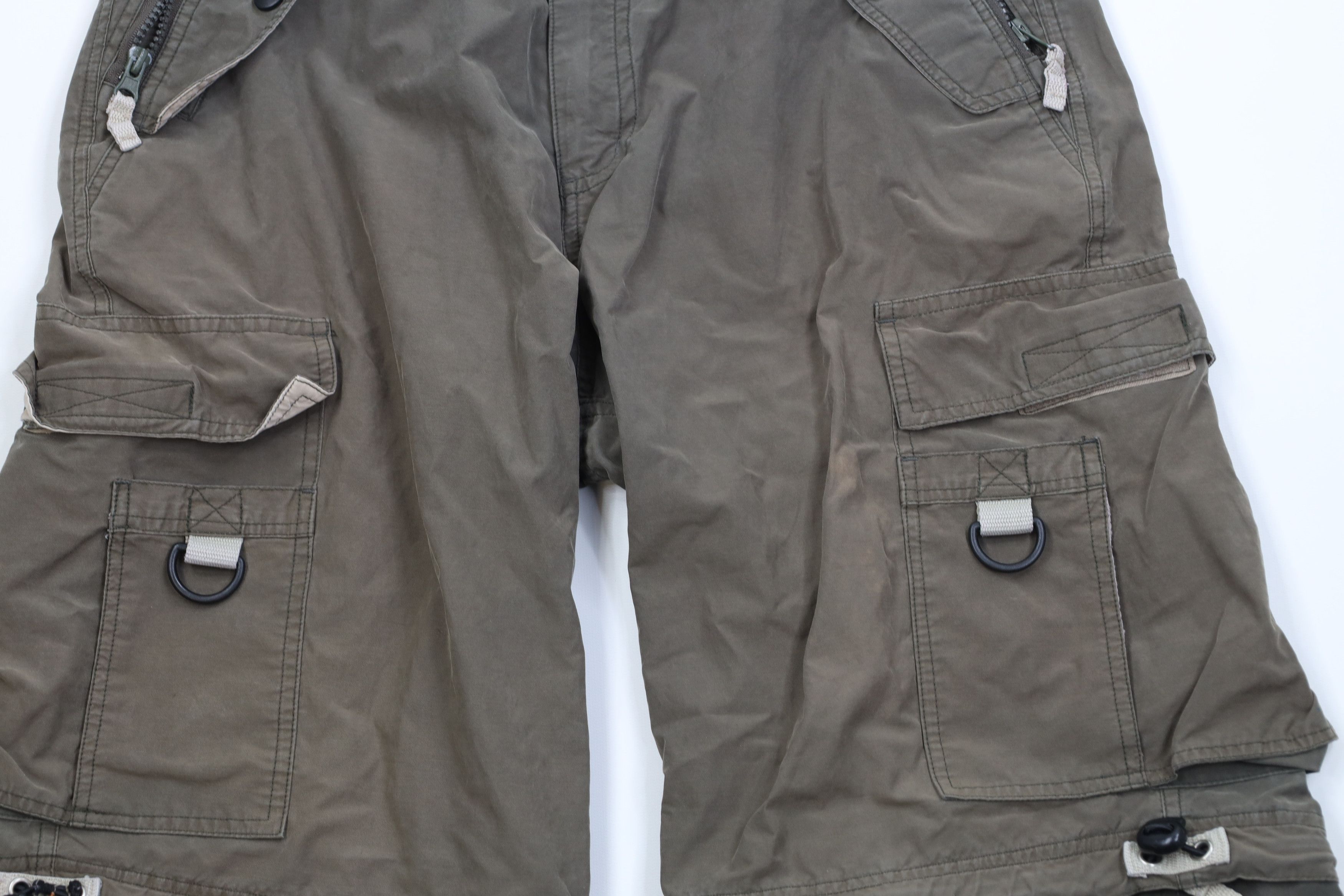 Vintage Vintage 90s Y2K Streetwear Convertible Paratrooper Pants Size US 30 / EU 46 - 3 Thumbnail