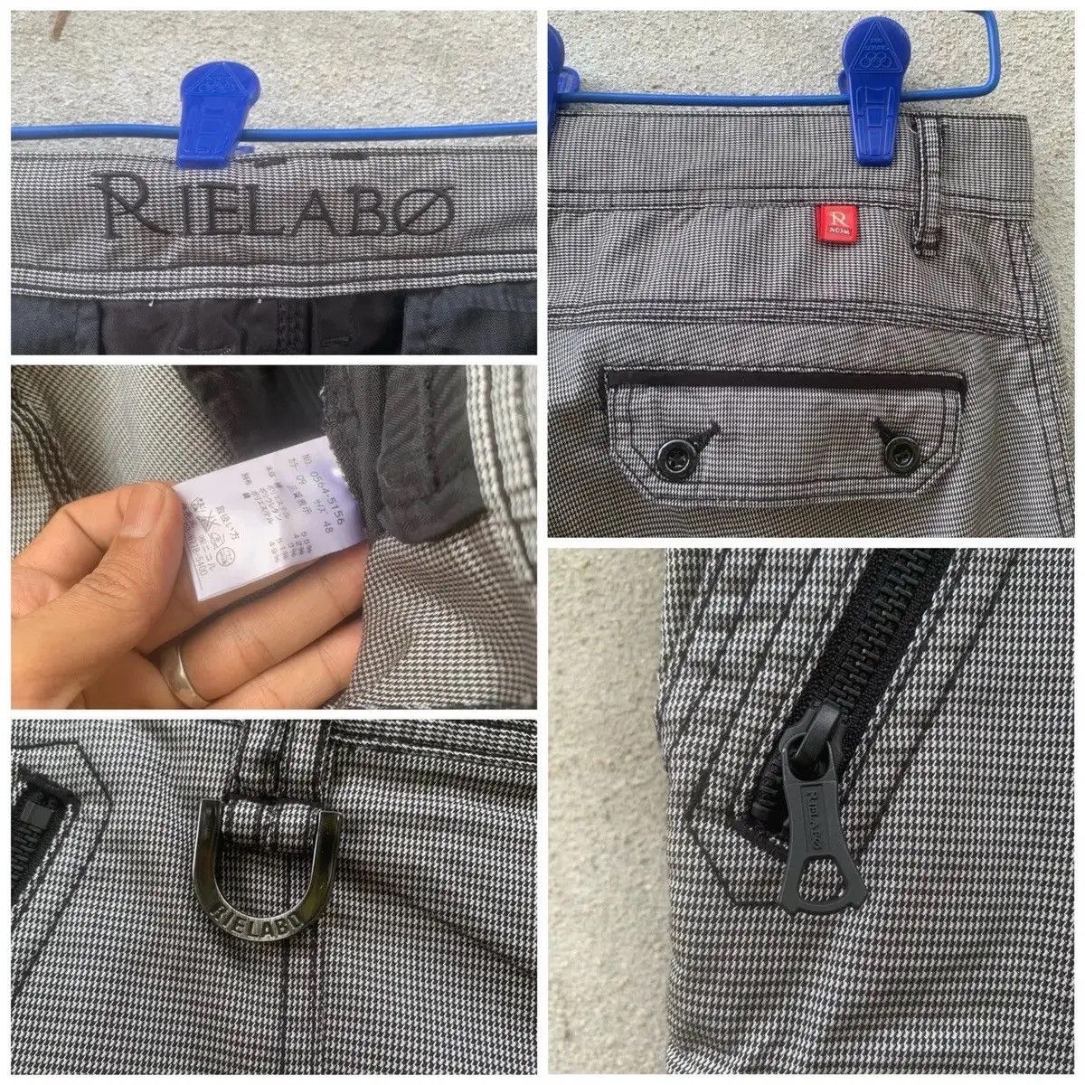 8 by YOOX RARE‼️MULTIPOCKET RIELABO JAPAN TROUSERS BIKERS CARGO PANTS Size US 32 / EU 48 - 17 Thumbnail