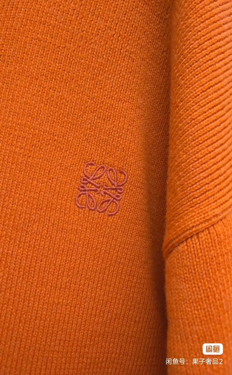 Loewe LOEWE Orange sweater Size S / US 4 / IT 40 - 5 Thumbnail