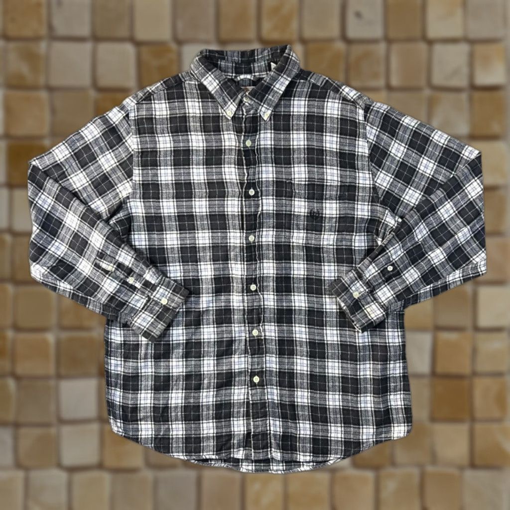 Chaps CHAPS 100% Cotton Flannel Plaid Check Long Sleeve Button-Up Shirt Large Size US L / EU 52-54 / 3 - 1 Thumbnail