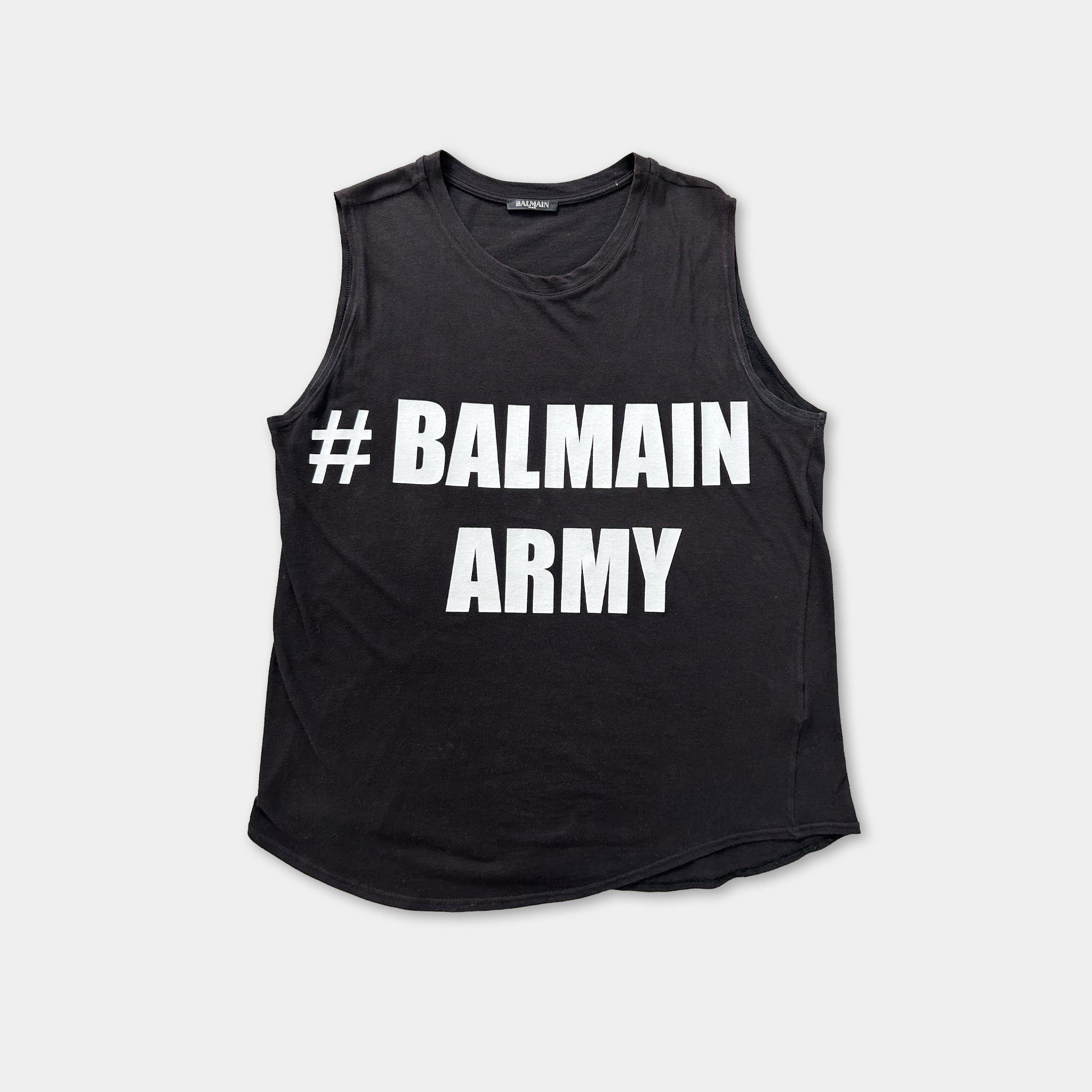 Balmain × Pierre Balmain Balmain - SS11 Punk American Flag Tank