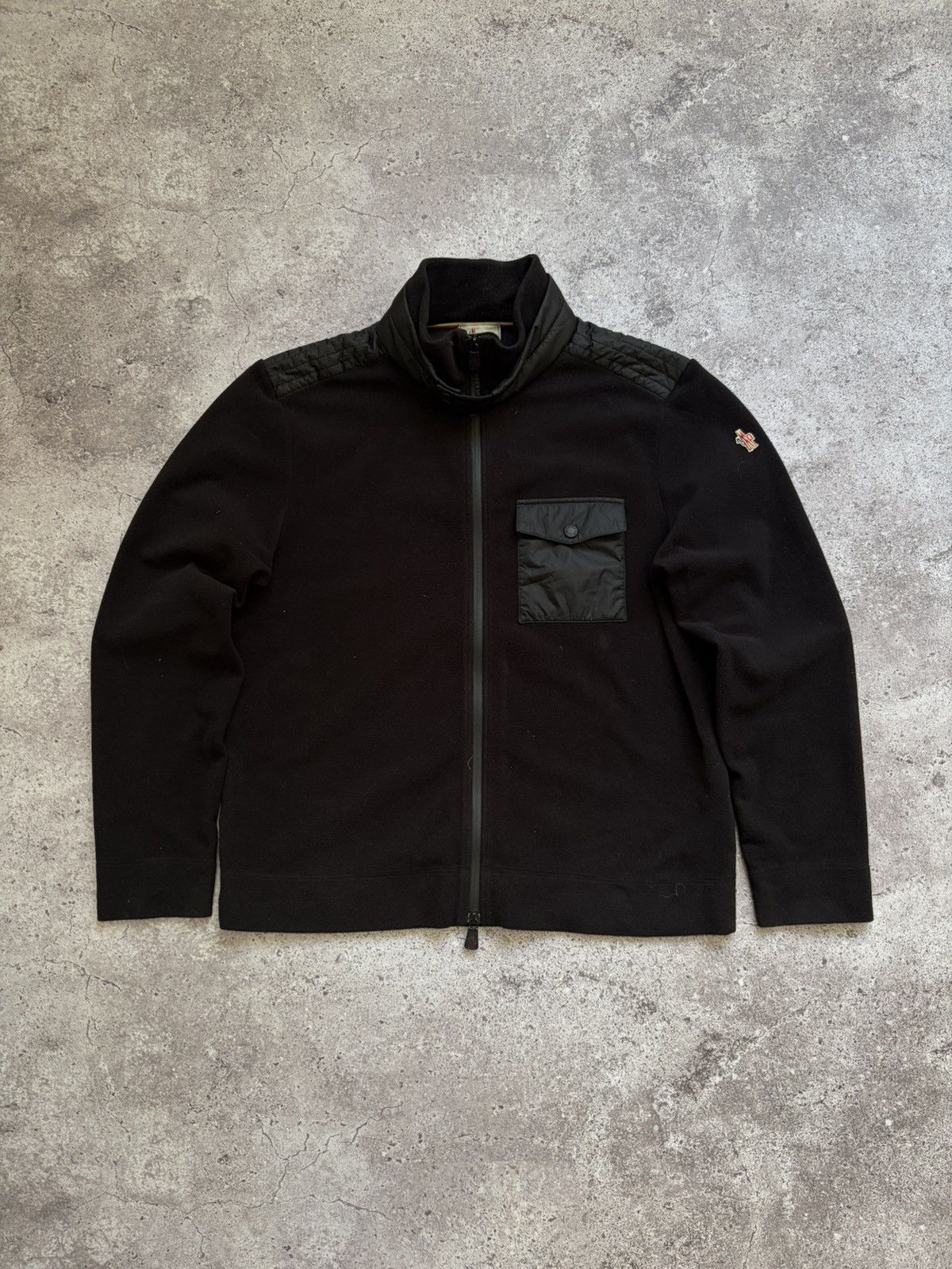 Moncler Grenoble Moncler Grenoble Maglia Black Fleece Cardigan Size US L / EU 52-54 / 3 - 1 Thumbnail