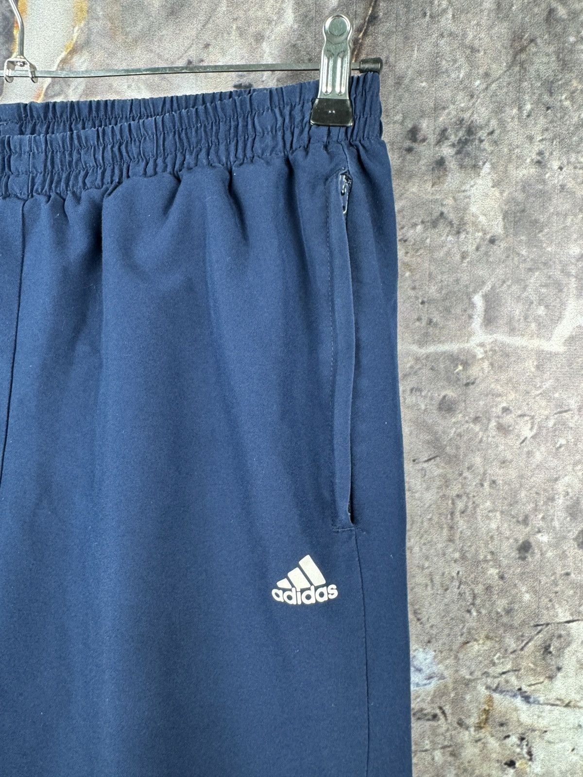Adidas Adidas Originals Track Pants Blue Tapered Logo Tape Size L Size US 36 / EU 52 - 6 Thumbnail