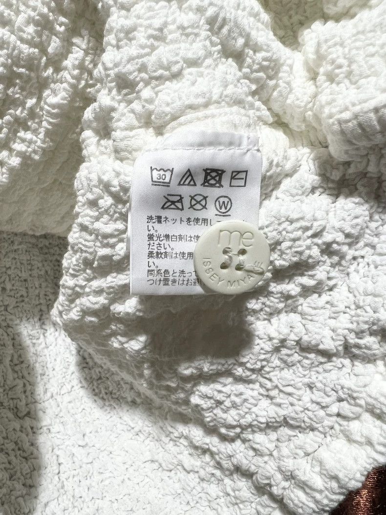 Issey Miyake issey miyake size:one size Long sleeves of white cauliflow Size XXS / US 00 / IT 34 - 7 Thumbnail
