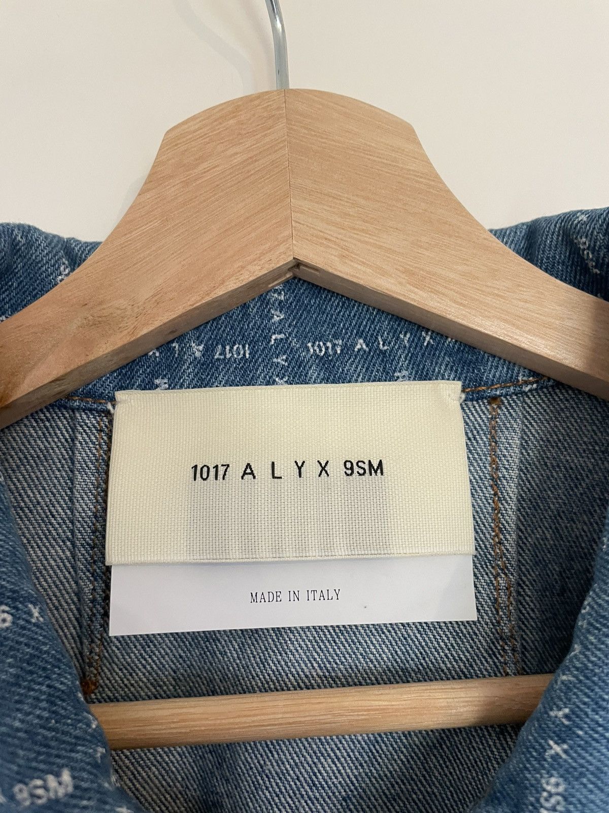 1017 ALYX 9SM Alyx denim logo jacket 1017 alyx 9sm Size US L / EU 52-54 / 3 - 3 Thumbnail