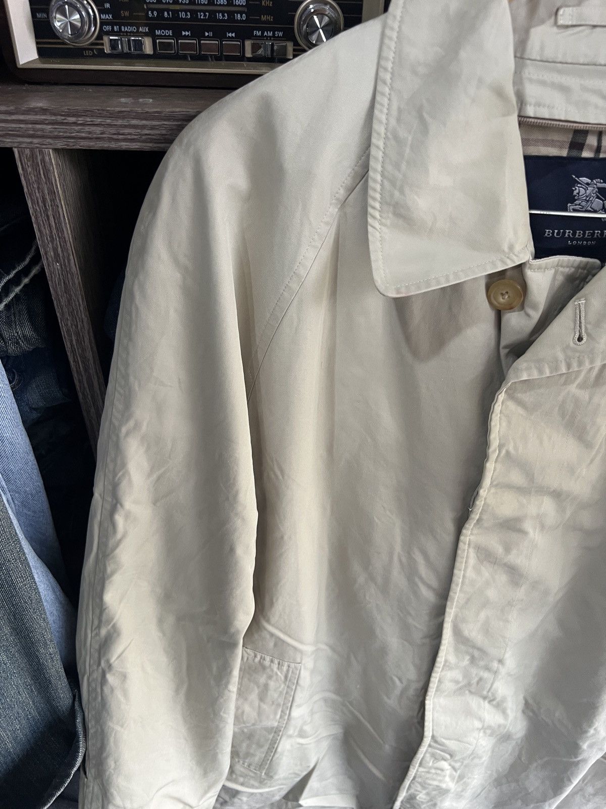 Burberry 🔥Burberry London Novacheck Trench Coat Size US L / EU 52-54 / 3 - 6 Thumbnail
