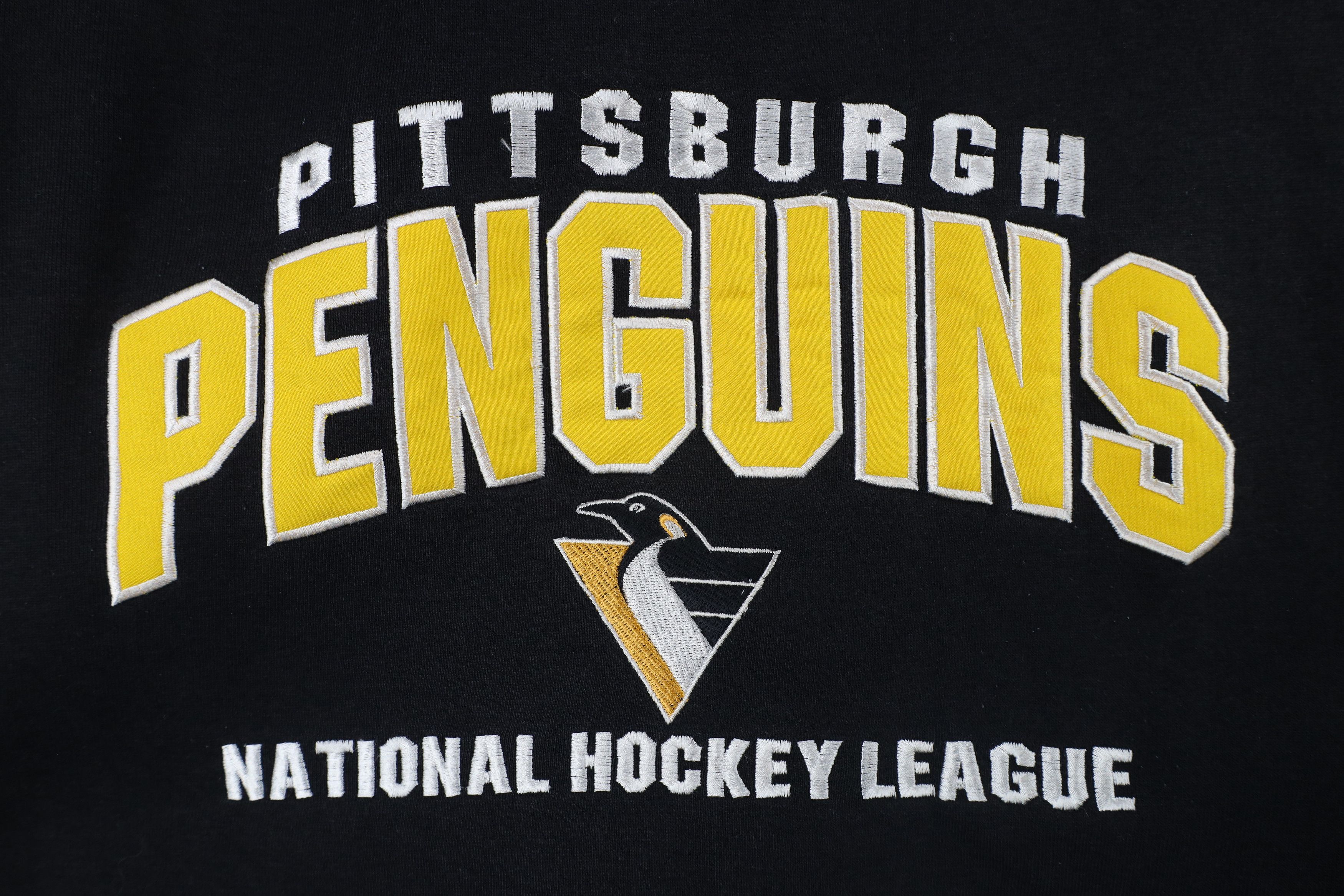 Vintage Vintage 90s Pittsburgh Penguins Hockey Crewneck Sweatshirt Size US L / EU 52-54 / 3 - 6 Thumbnail