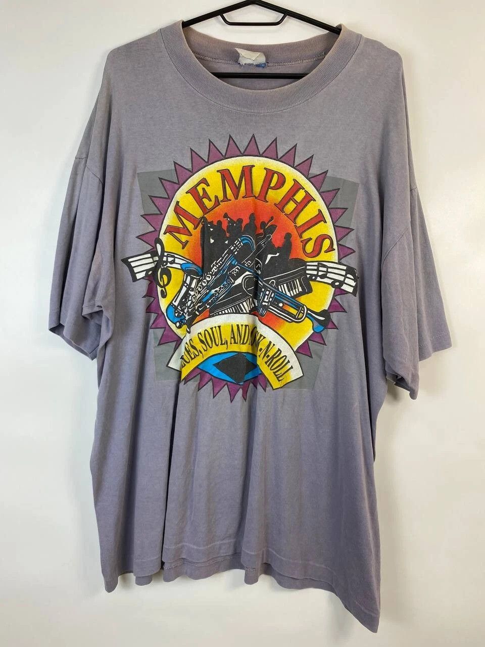 Other memphis of blues soul and rock n roll t shirt made in USA XL Size US XL / EU 56 / 4 - 1 Thumbnail