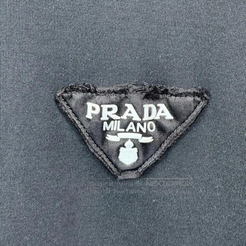 Prada Prada Black Cotton Long Sleeve Tee M Size. Size US M / EU 48-50 / 2 - 4 Thumbnail
