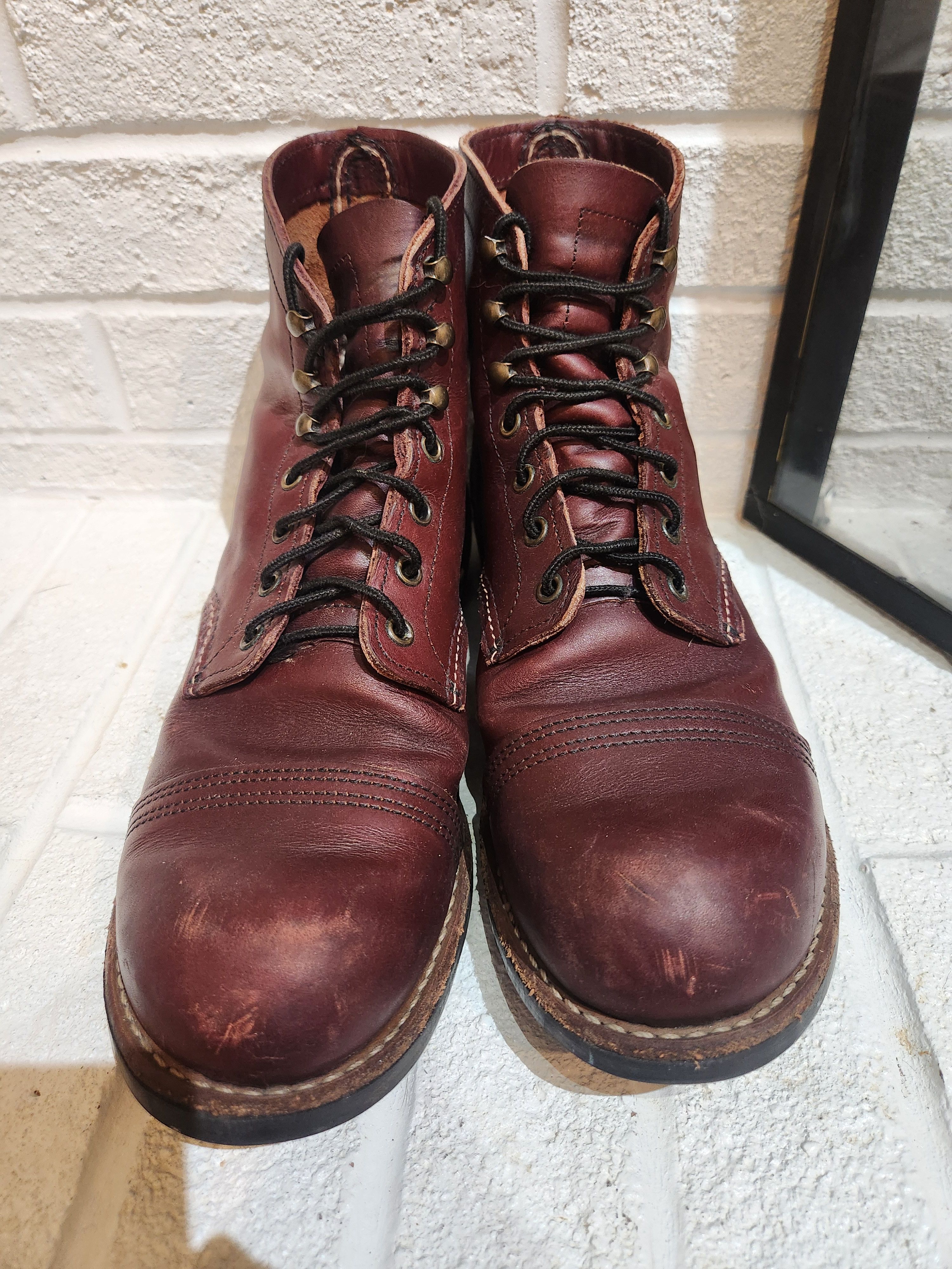 Red Wing Red Wing Iron Rangers 8119 Oxblood Mesa Size US 9.5 / EU 42-43 - 16 Thumbnail