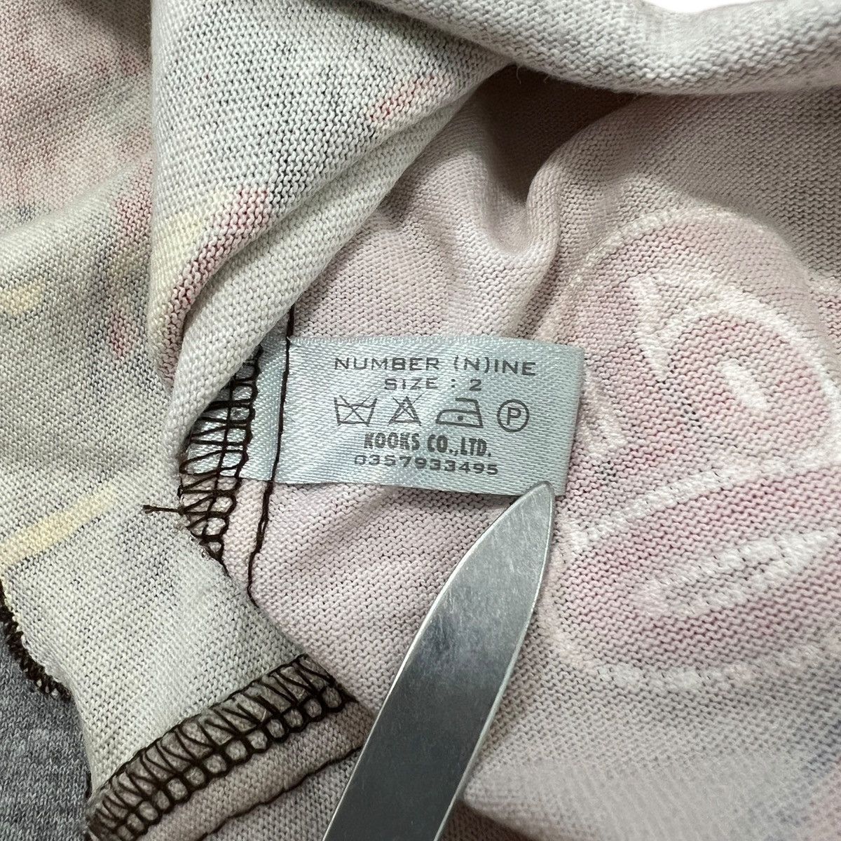 Number (N)ine AW02 Number (N)ine “Nowhere Man” Patchwork Longsleeve Shirt Size US L / EU 52-54 / 3 - 7 Thumbnail