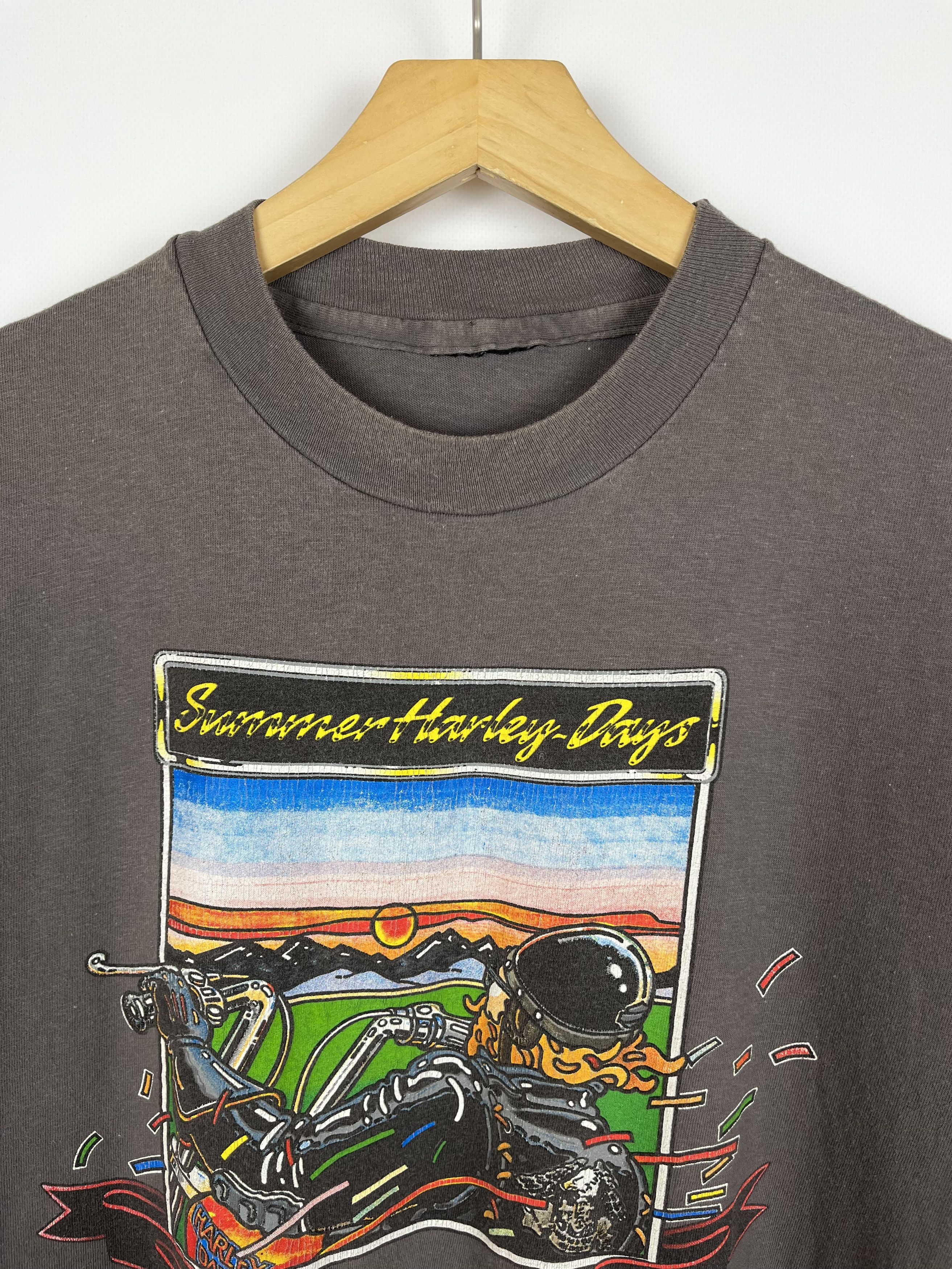 Harley Davidson Vintage Harley Davidson Summer Harley Days T Shirt 1991 Size US L / EU 52-54 / 3 - 6 Thumbnail