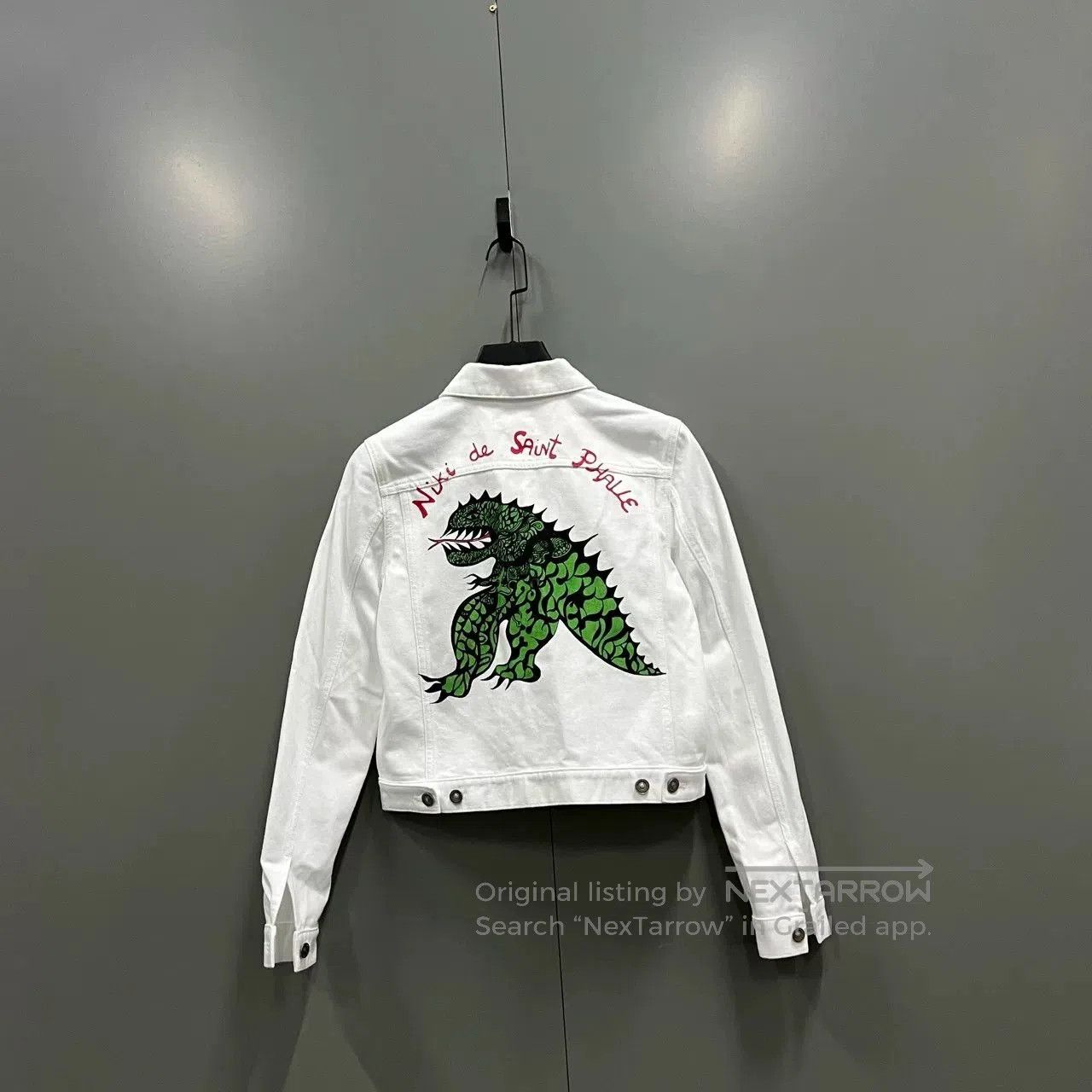 Dior Dior Dragon Print Denim Jacket. Size XS / US 0-2 / IT 36-38 - 2 Thumbnail
