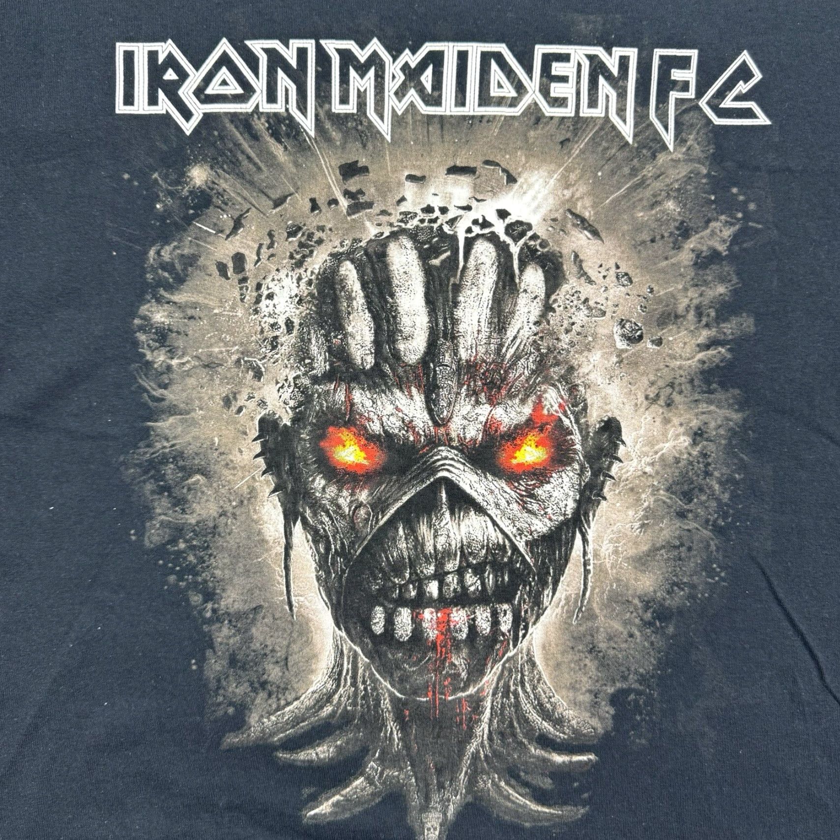 Fanci Club Iron Maiden T Shirt Adult Large Black Mens Rock Music Band 2015 Fan Club Iron Maiden LLP Licensed Size US L / EU 52-54 / 3 - 2 Thumbnail