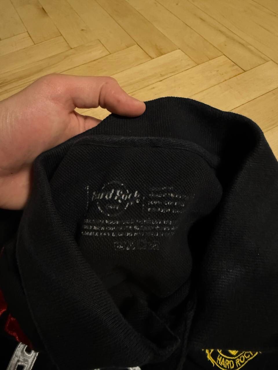 Vintage Vintage Berlin Hard Rock Ralph Lauren Style Polo Tee Size US M / EU 48-50 / 2 - 5 Thumbnail
