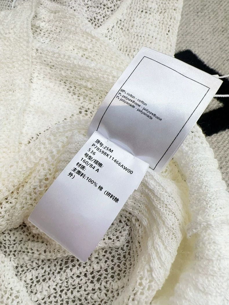 Chanel Chanel 25M cocobeach beach series white knitted vest Size XS / US 0-2 / IT 36-38 - 8 Thumbnail