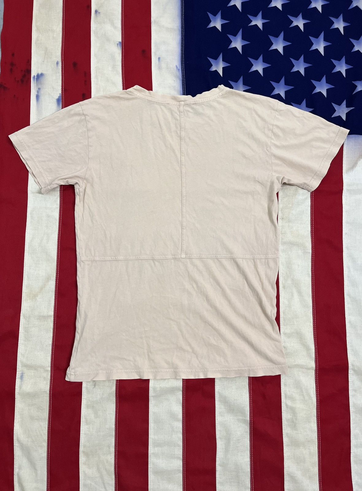 Acne Studios Acne Studios Stockholm Beige T-Shirt Size M / US 6-8 / IT 42-44 - 2 Thumbnail