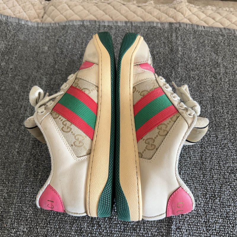 Gucci Gucci Screener Low Top Fashion Sneakers for Men - Size US 5 / EU 37 - 8 Thumbnail