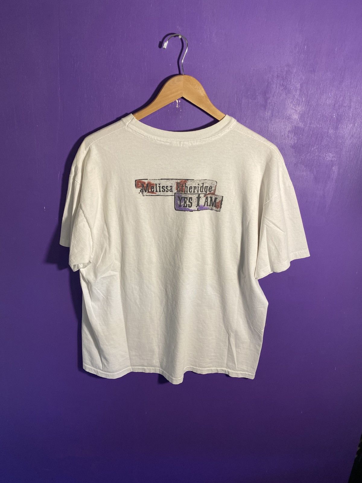 Band Tees × Vintage Vintage 1993 Melissa Etheridge yes I am tour tee Size US L / EU 52-54 / 3 - 2 Thumbnail